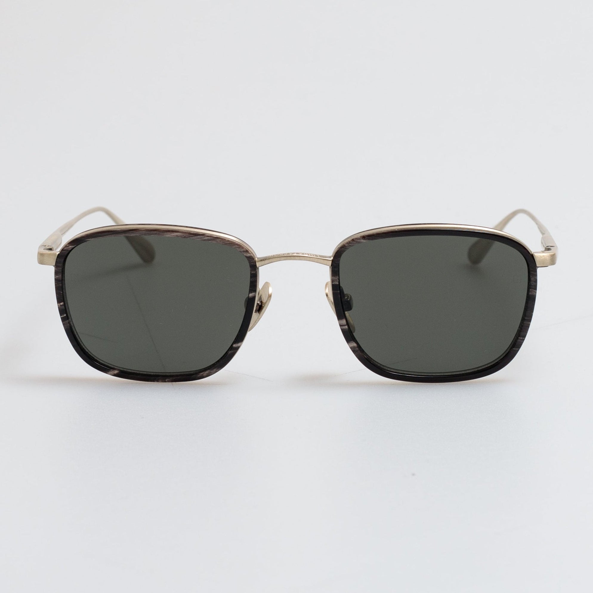 Newton Sunglasses in Buffalo Horn and 925 Sterling Silver