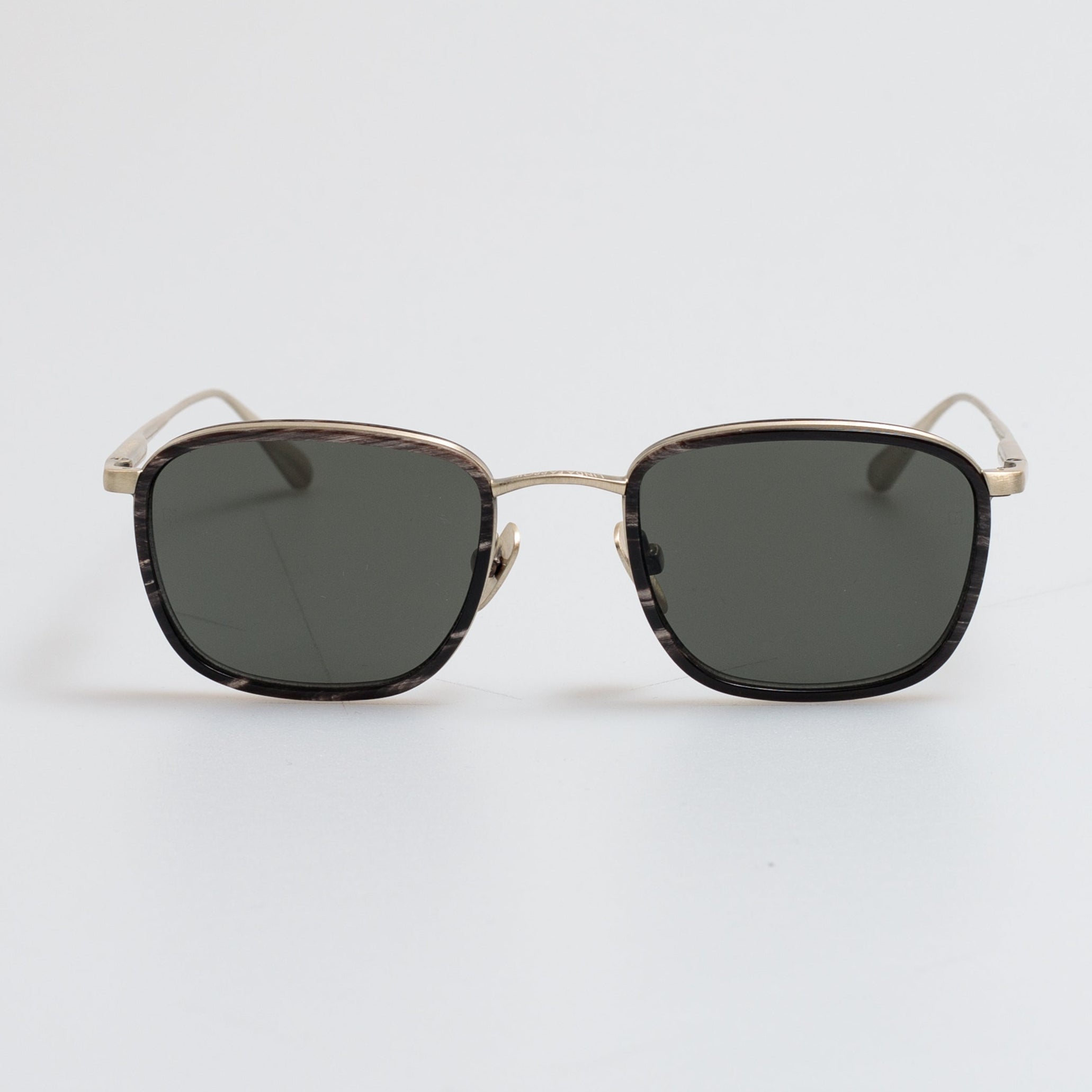 Newton Sunglasses in Buffalo Horn and 925 Sterling Silver