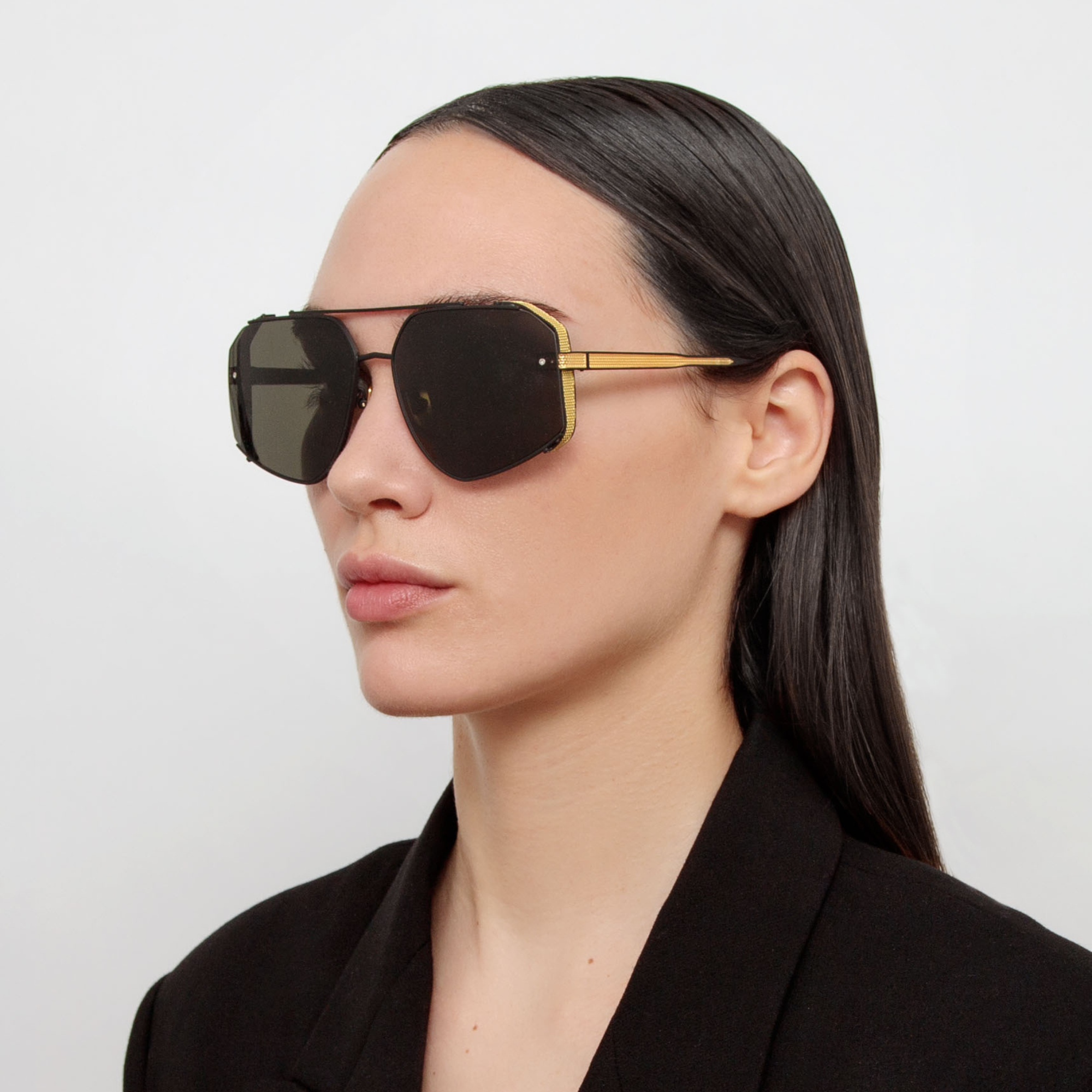 Amar Sunglasses in Matt Nickel