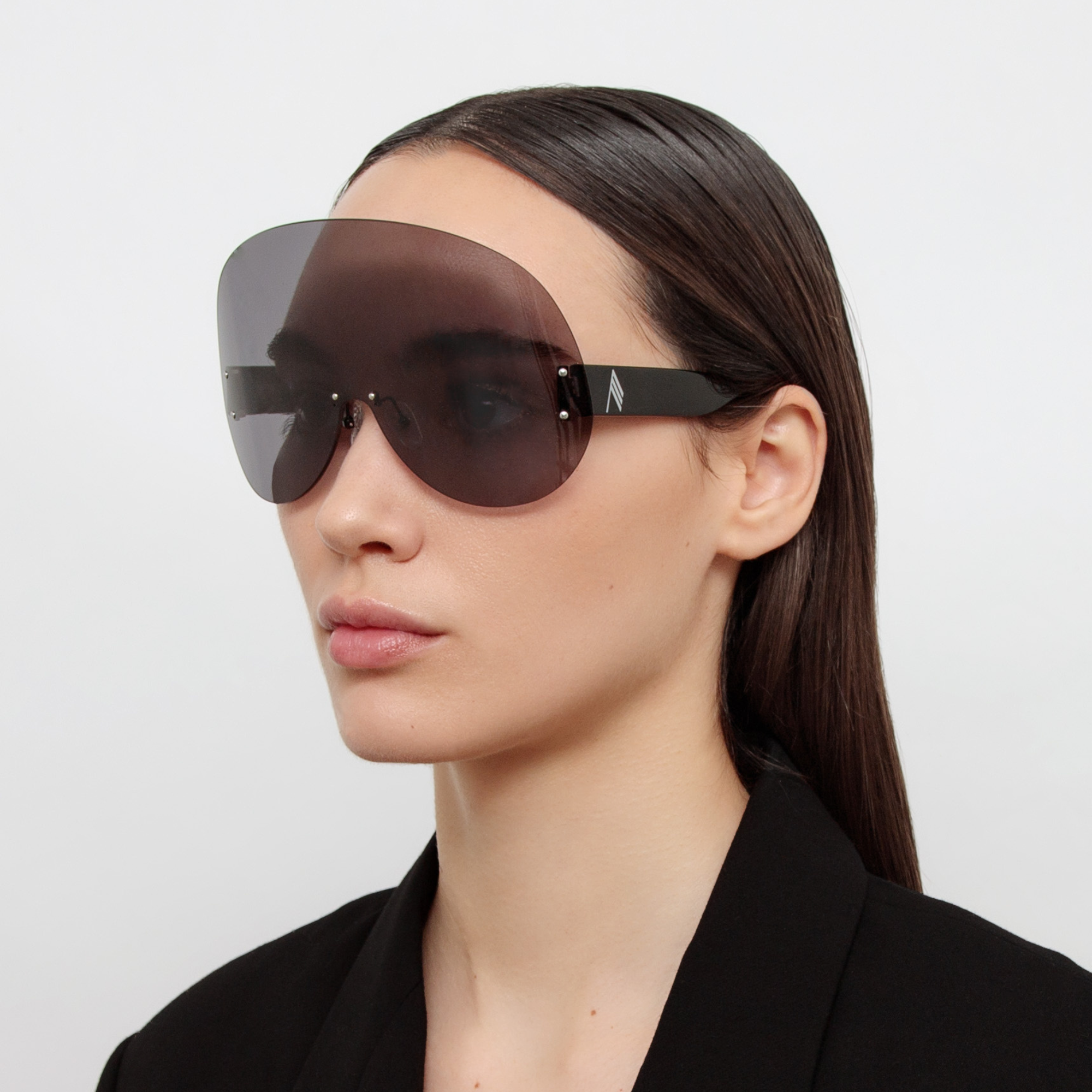 Karl Oversize Sunglasses in Black