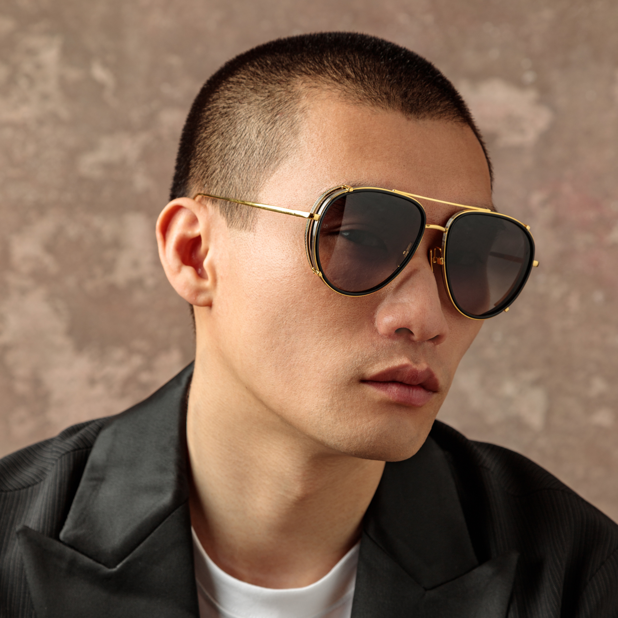 Men's Dimitri Sunglasses in Matt Nickel