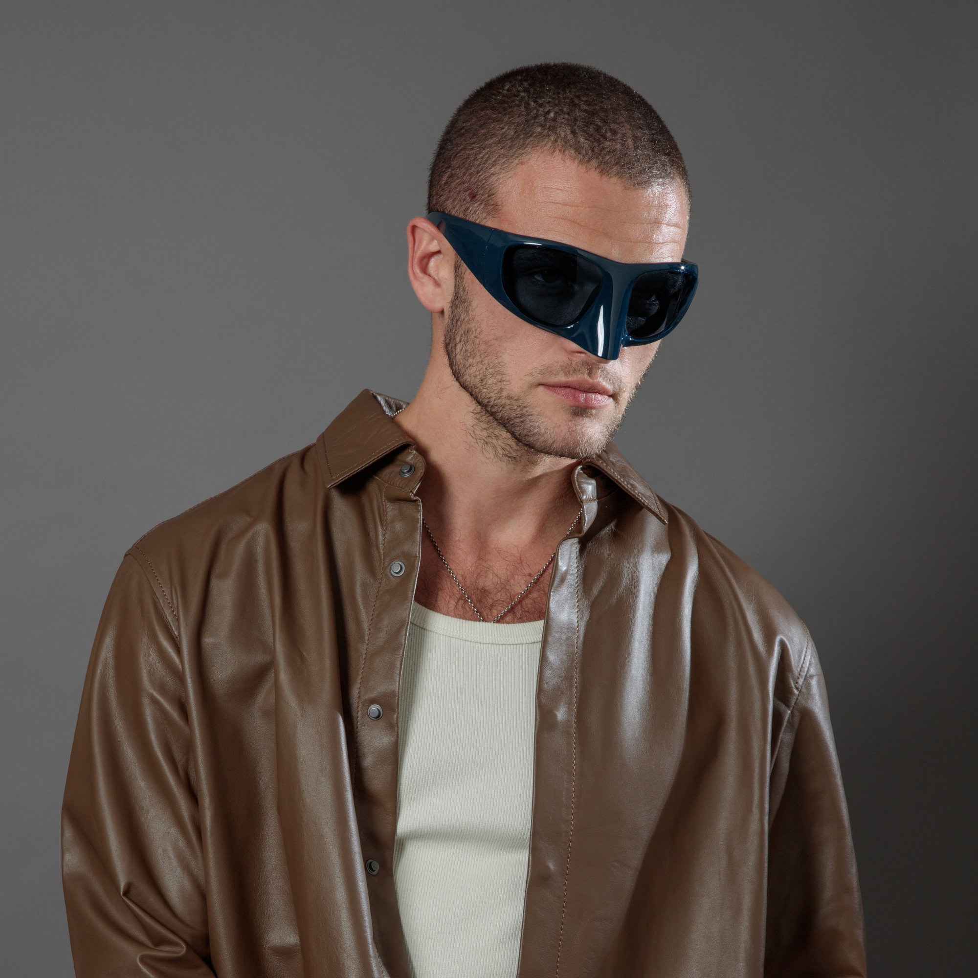 The Mask Sunglasses in Blue