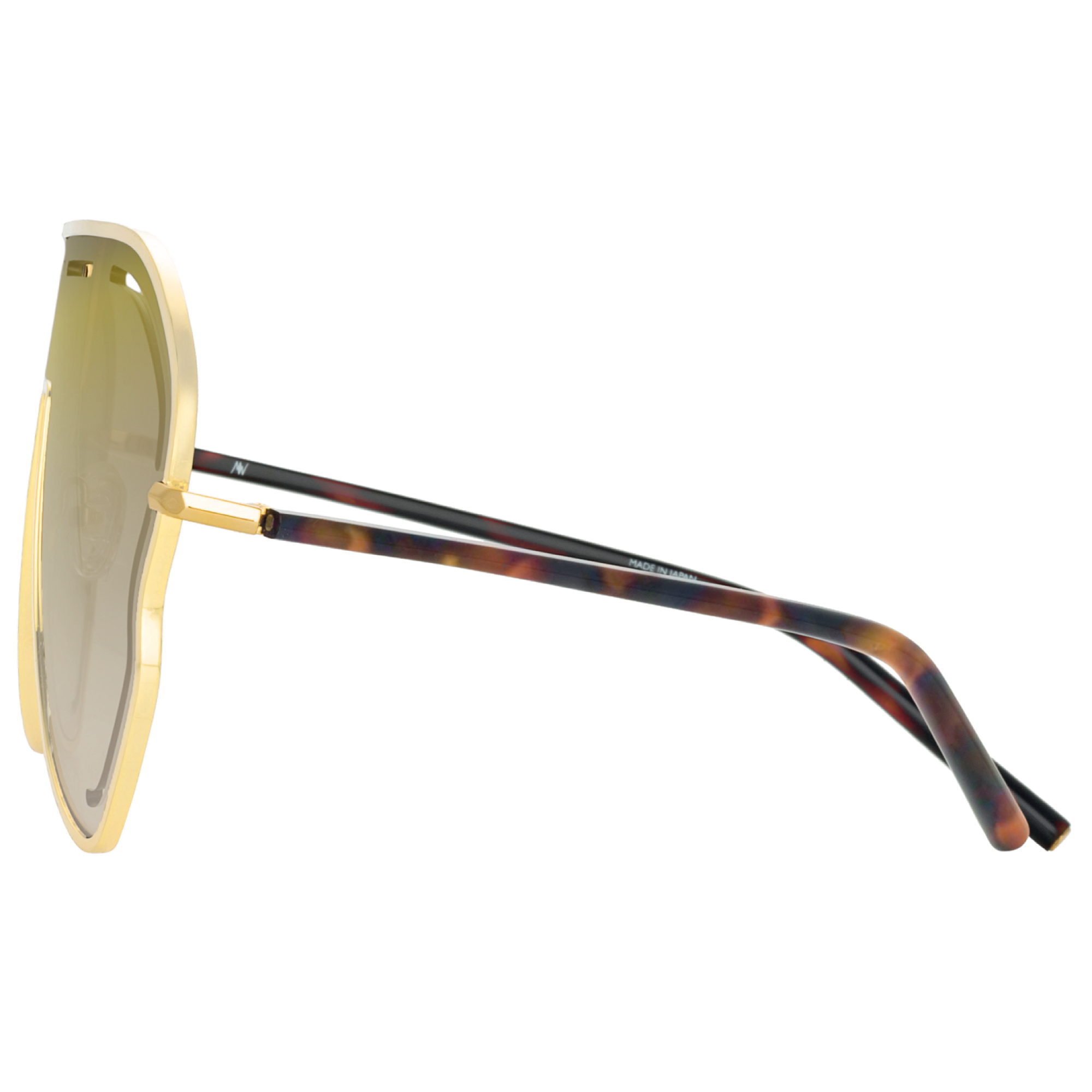 Gardenia Sunglasses in Gold