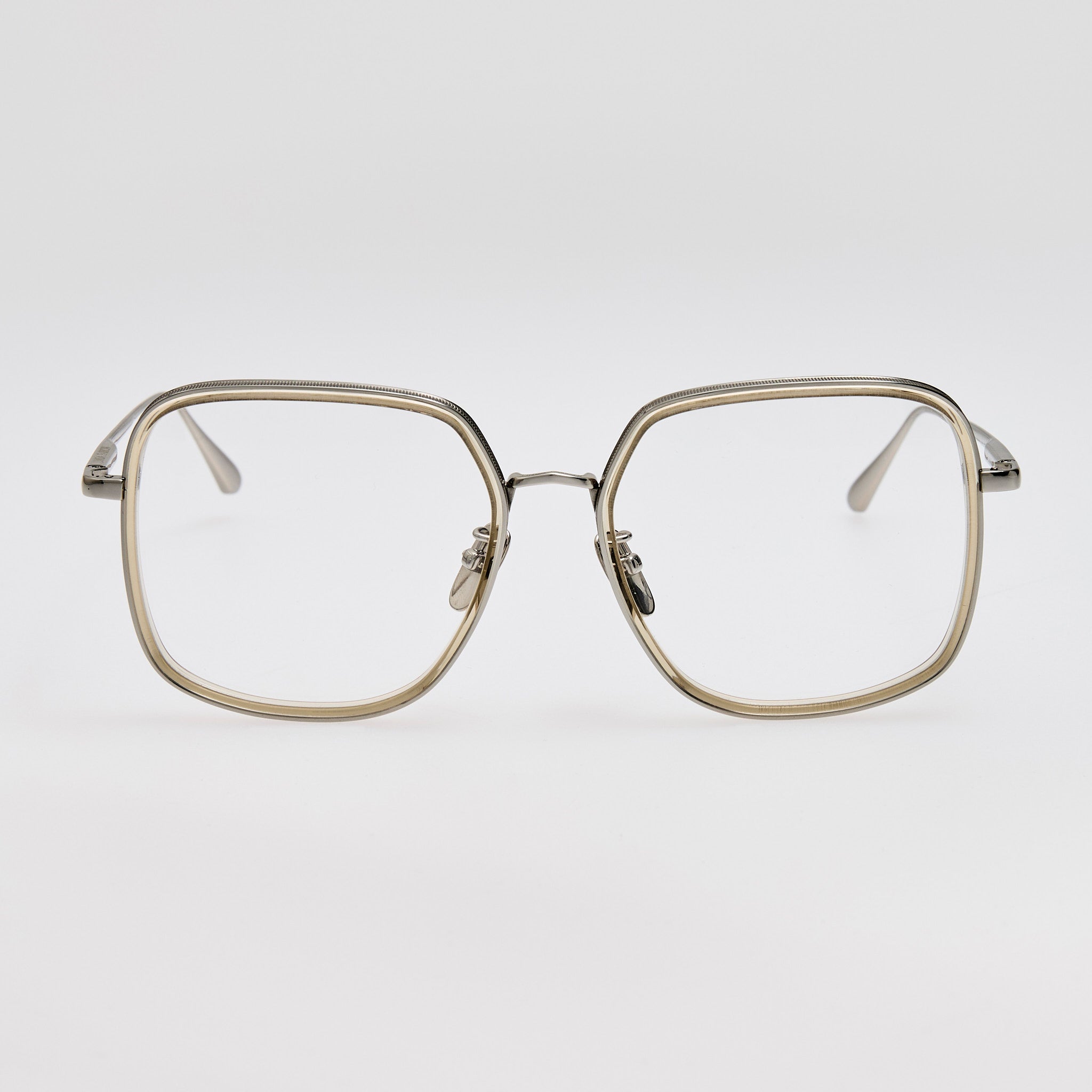 Alicia Optical in Truffle - LINDA FARROW - Optical Frame - 