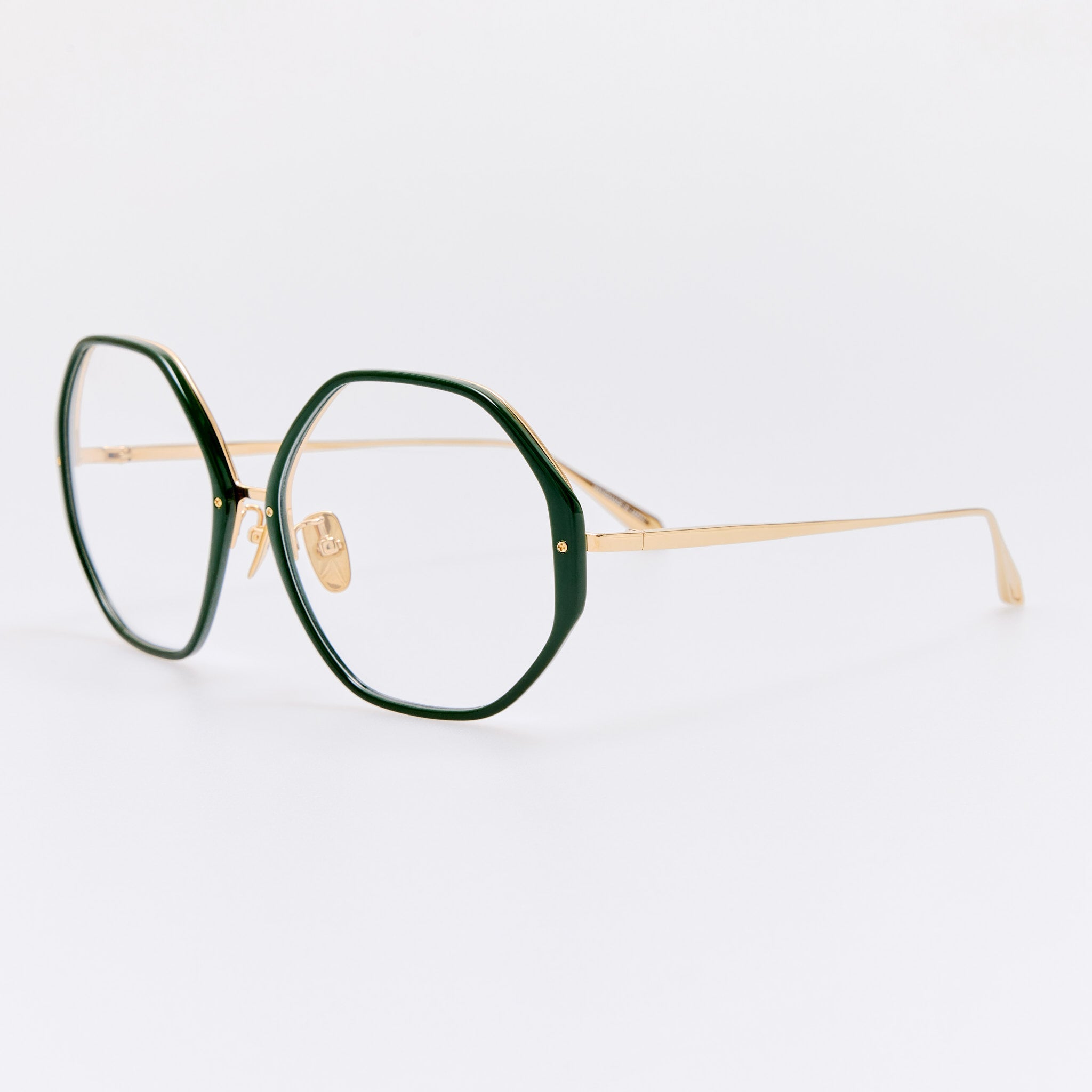 Alona Optical Frame in Green - LINDA FARROW - Optical Frame - 