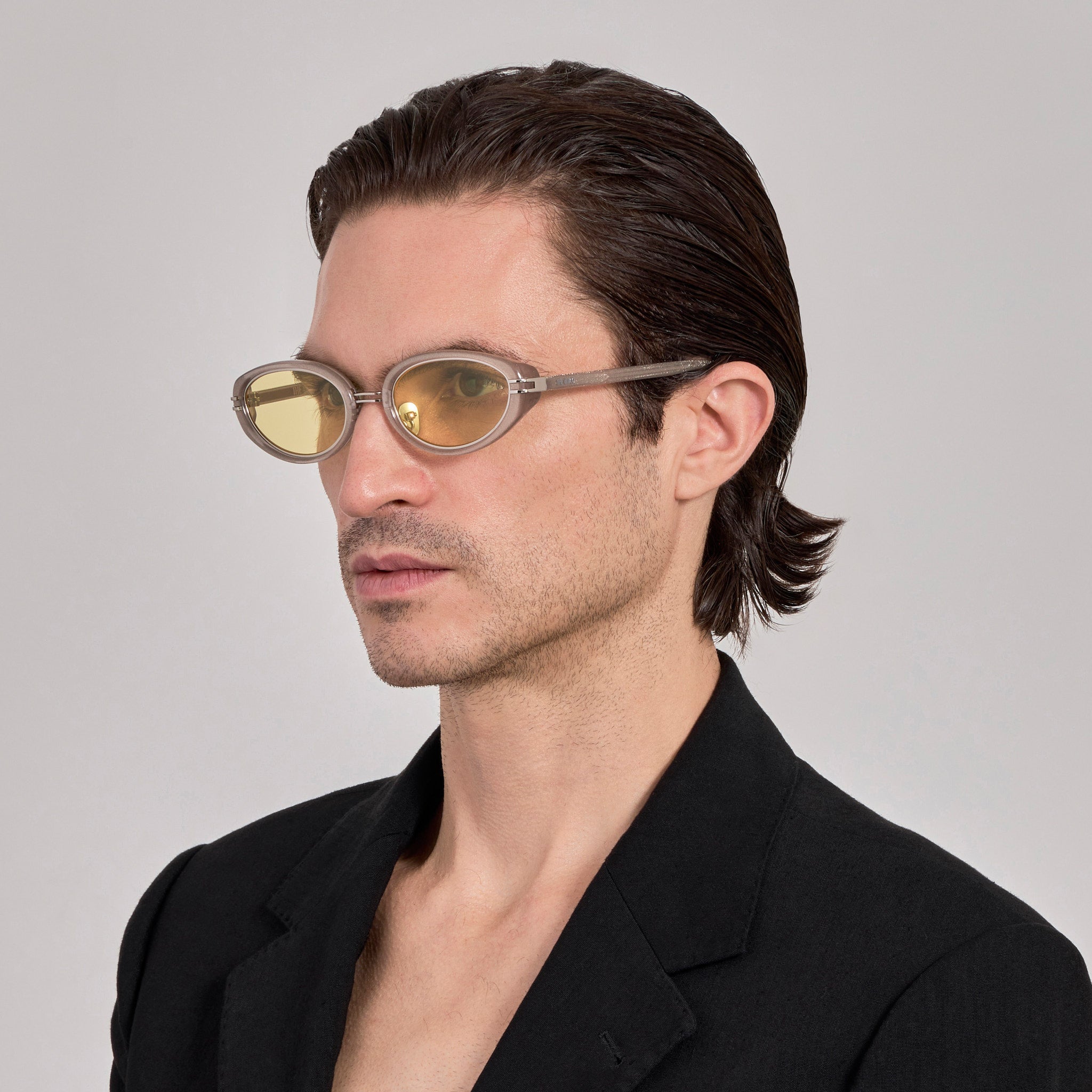 Ambra Sunglasses in Glitter - LINDA FARROW-Sunglasses-