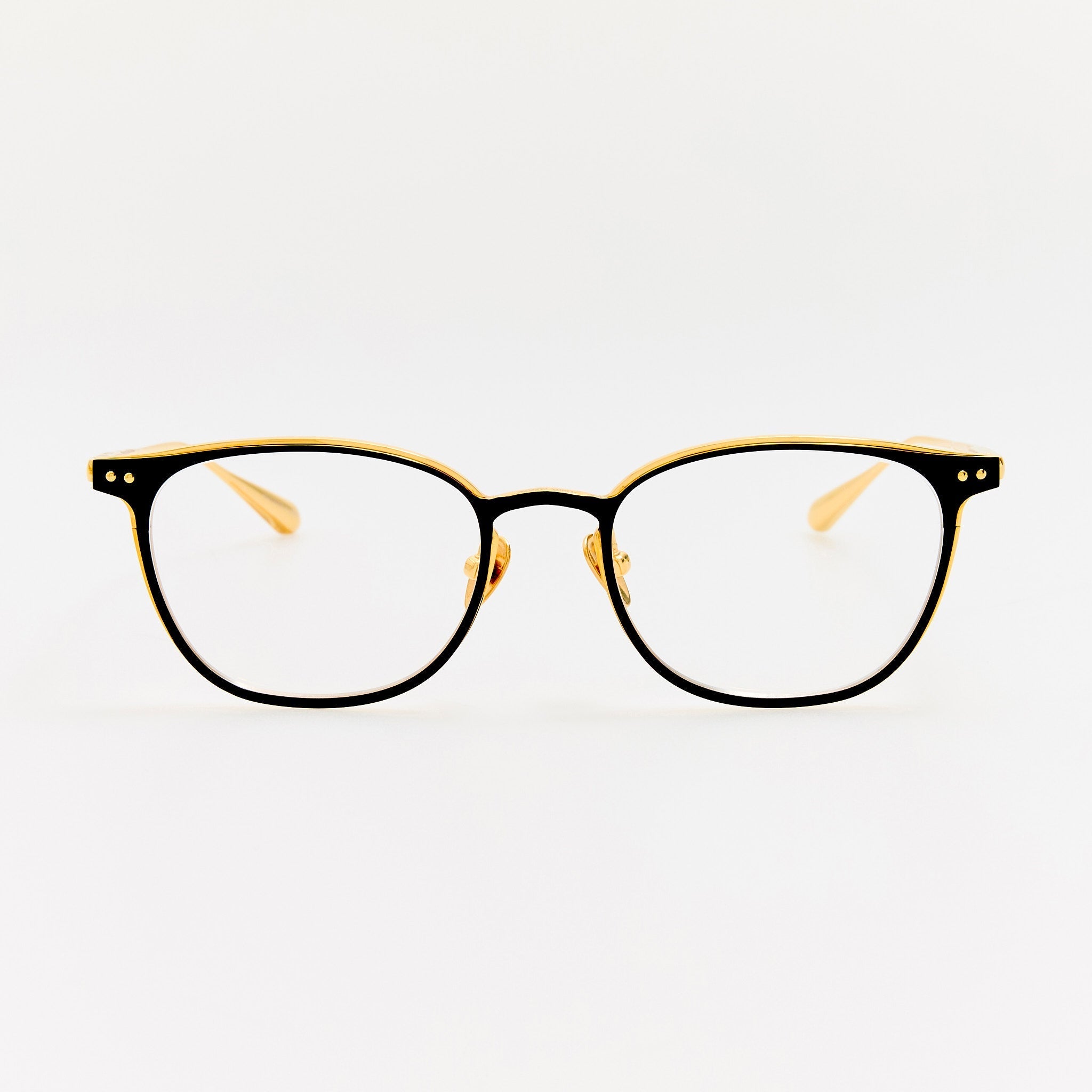 Anderson Optical in Satin Black - LINDA FARROW - Optical Frame - 