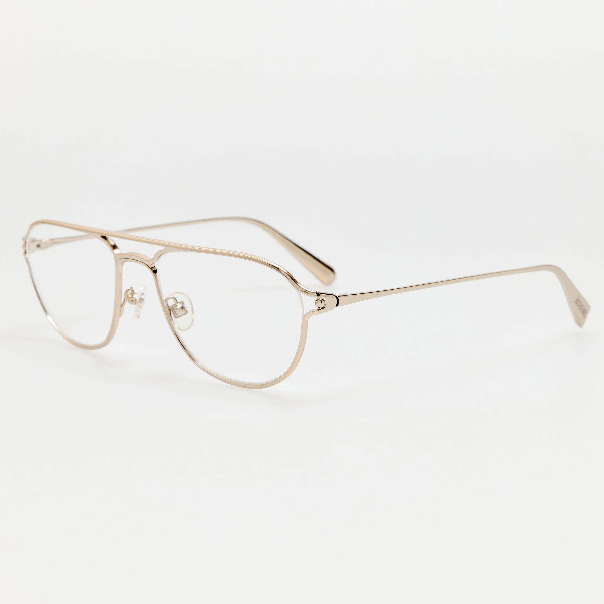 Aviator Optical in Silver - LINDA FARROW-Optical Frame-