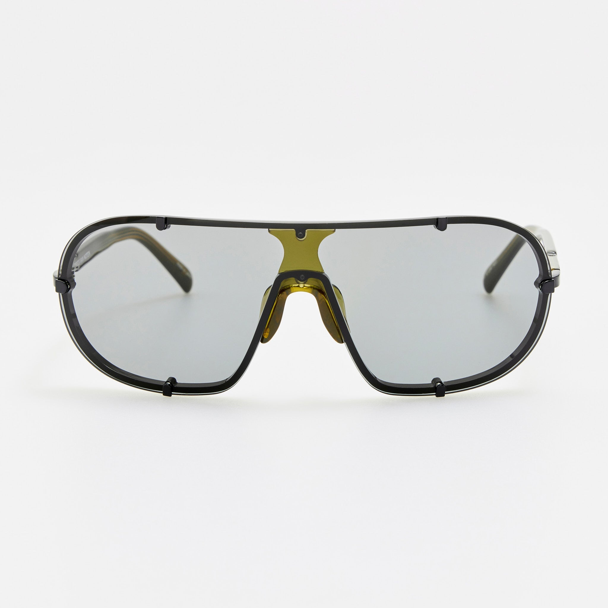 Aviator Sunglasses in Black - LINDA FARROW-Sunglasses-