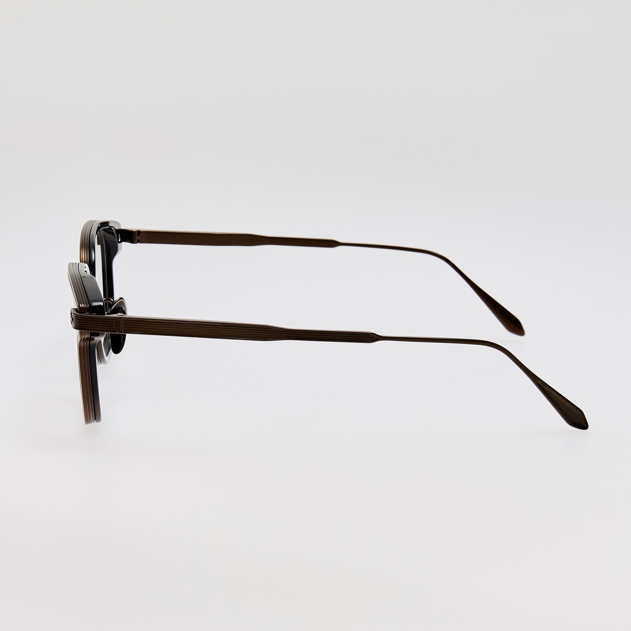 Blakher Optical in Black Matt Nickel - LINDA FARROW - Optical Frame - 
