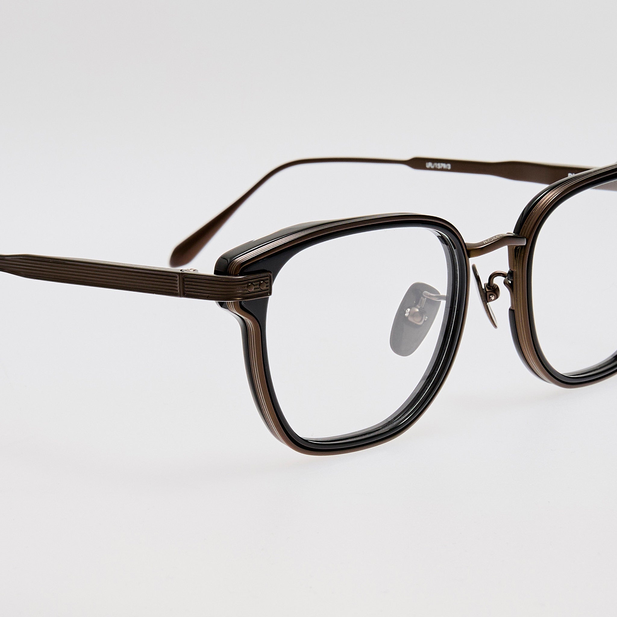 Blakher Optical in Black Matt Nickel - LINDA FARROW - Optical Frame - 
