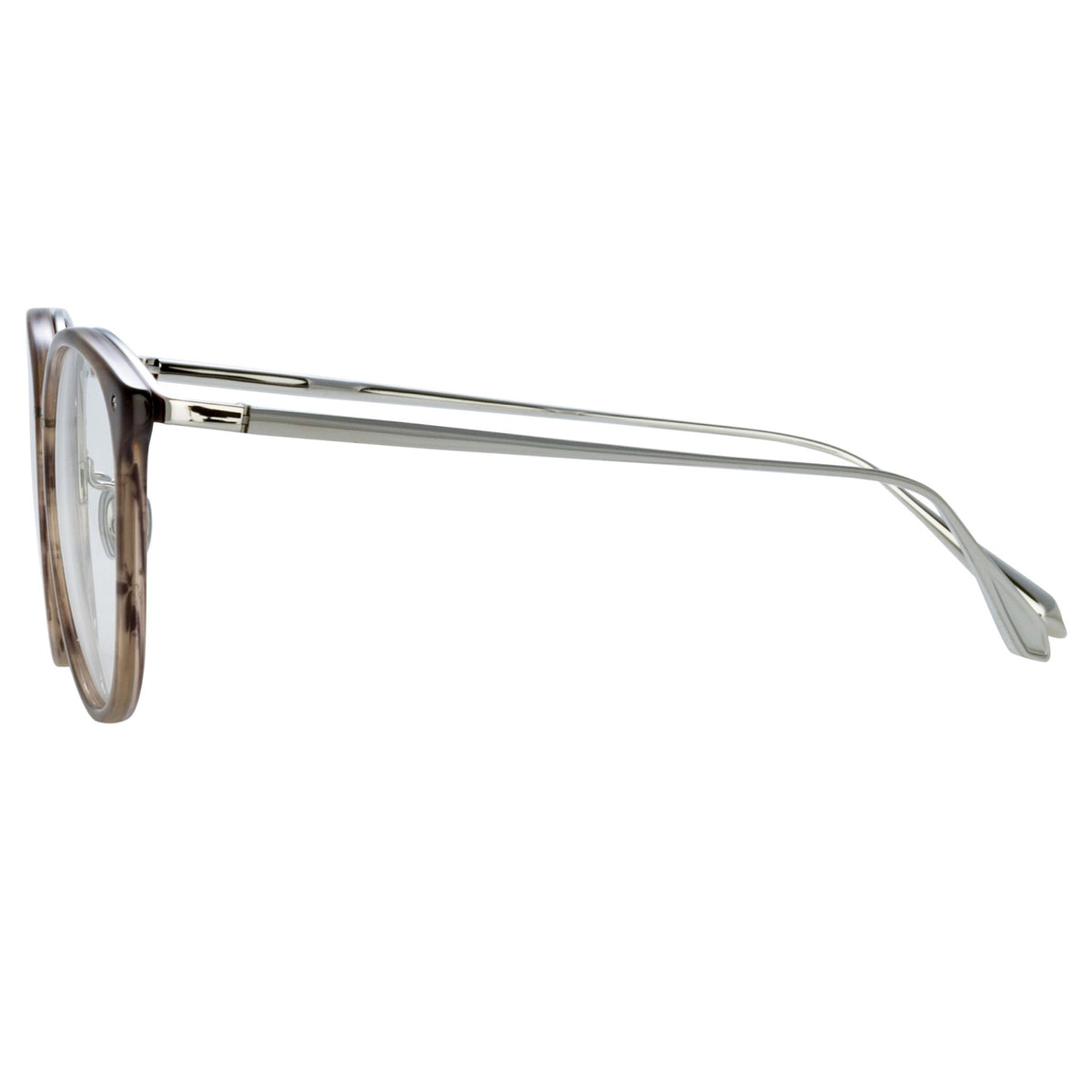 Calthorpe Optical Frame in Grey Horn - LINDA FARROW-Optical Frame-