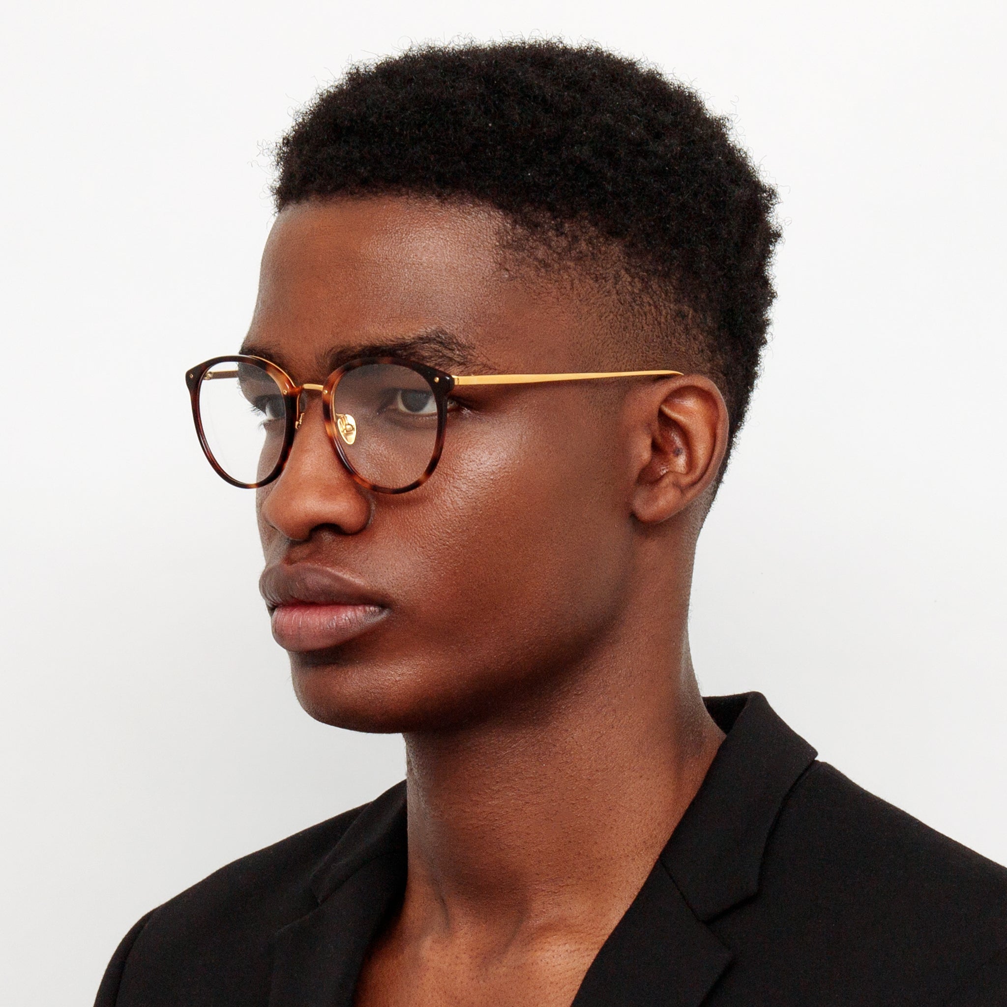 Calthorpe Optical Frame in Tortoiseshell - LINDA FARROW - Optical Frame - 