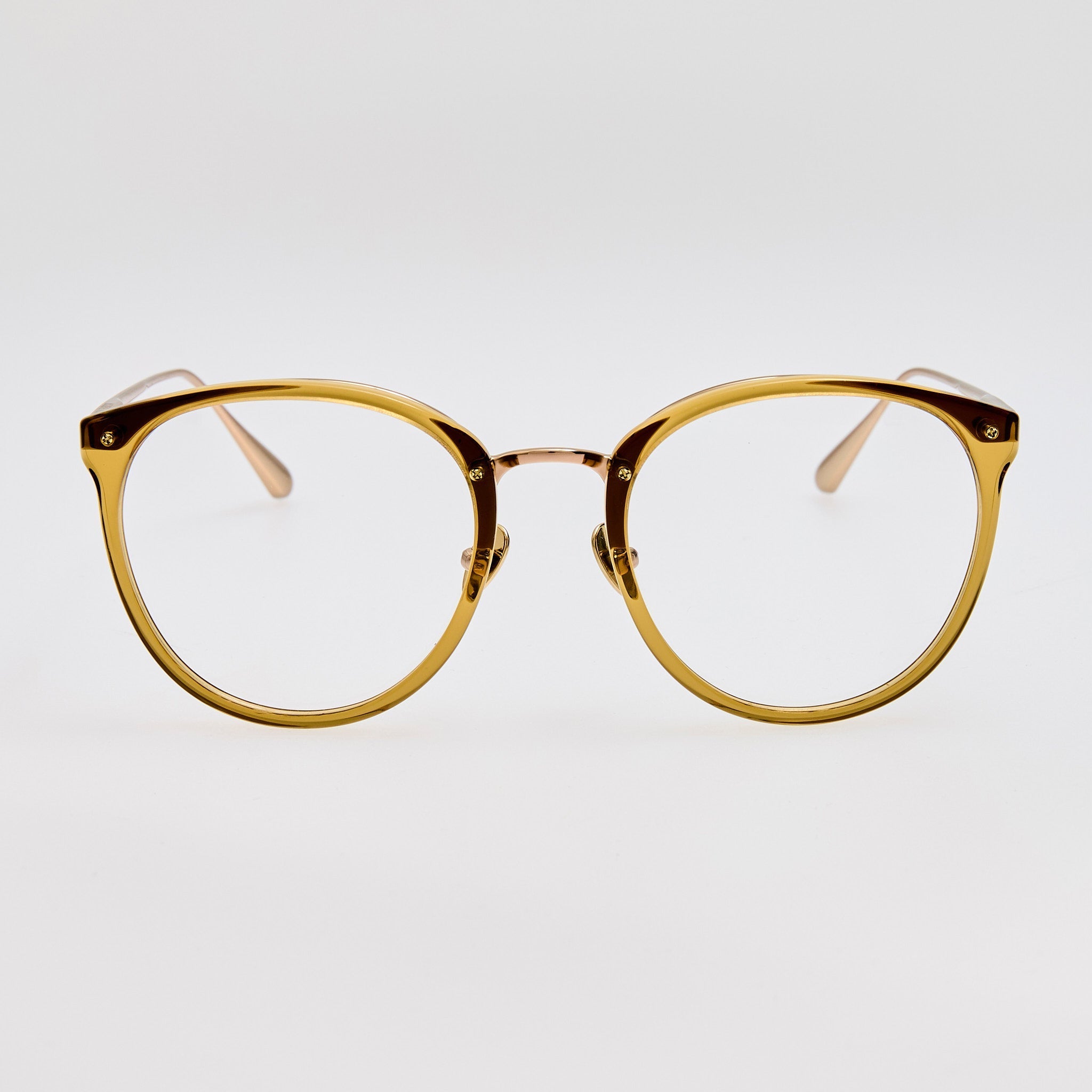 Calthorpe Optical in Khaki - LINDA FARROW - Optical Frame - 