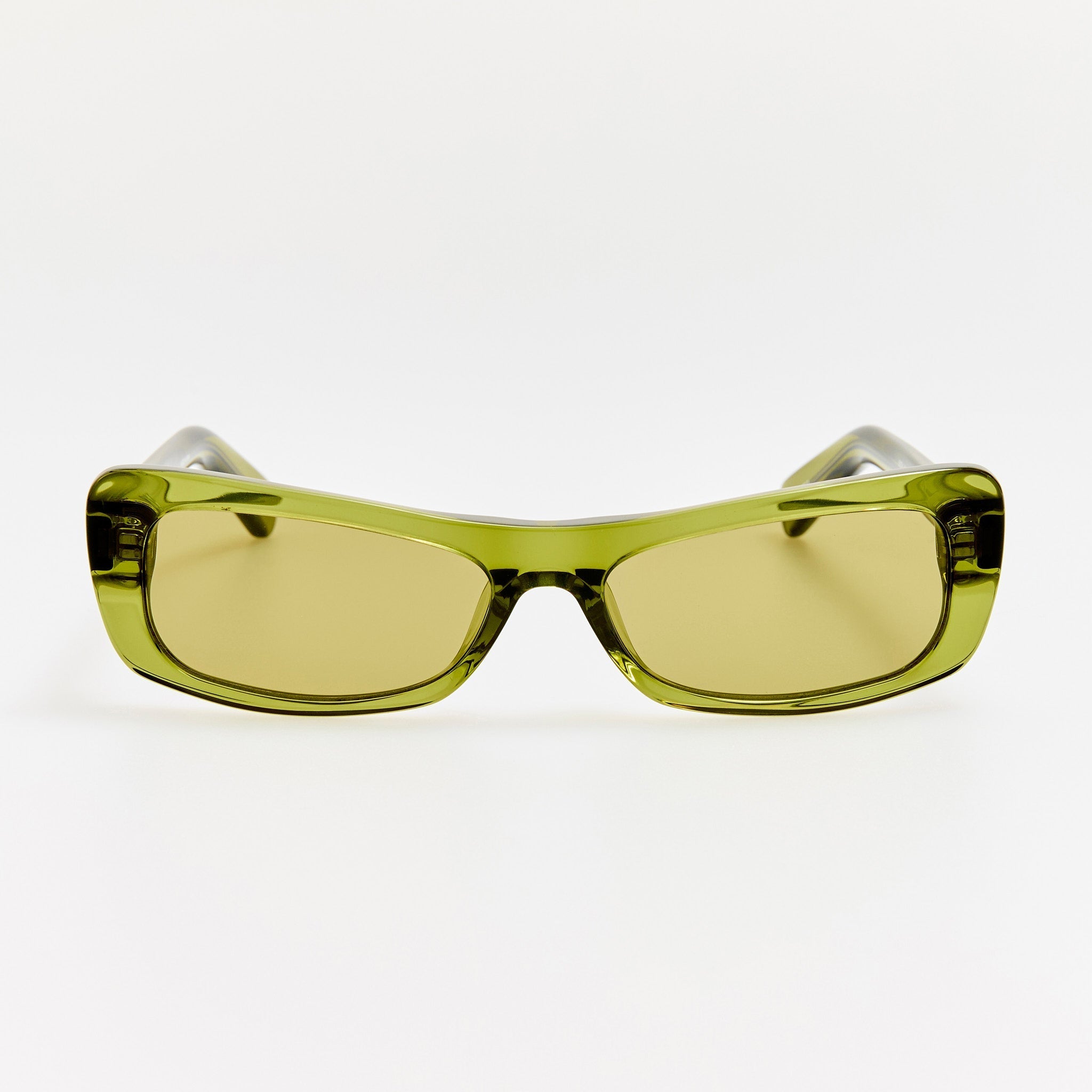 Capri Sunglasses in Khaki - LINDA FARROW - Sunglasses - 