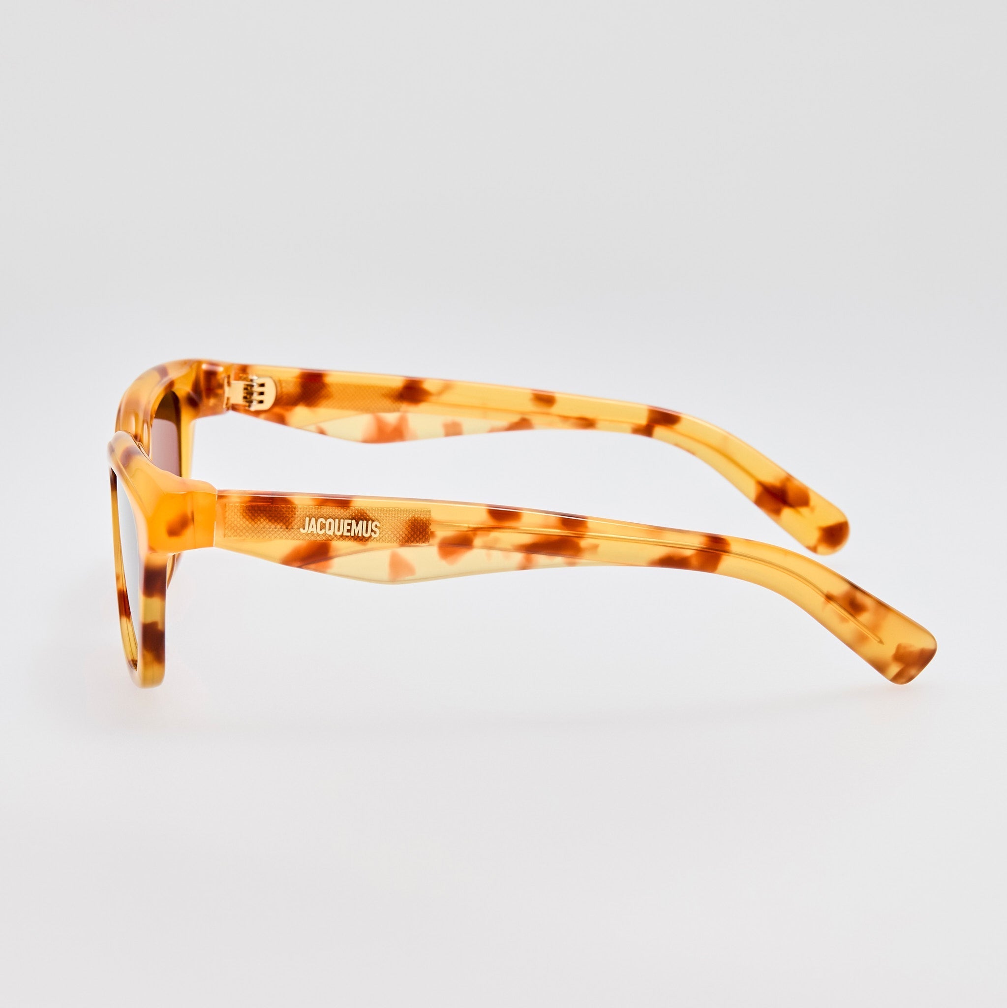 Carre Sunglasses in Beige Tortoiseshell - LINDA FARROW - Sunglasses - 