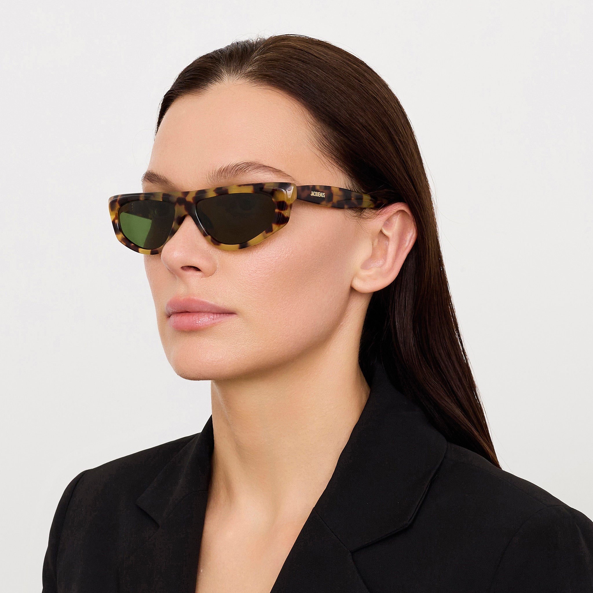 Casco Sunglasses in Tortoiseshell - LINDA FARROW - Sunglasses - 