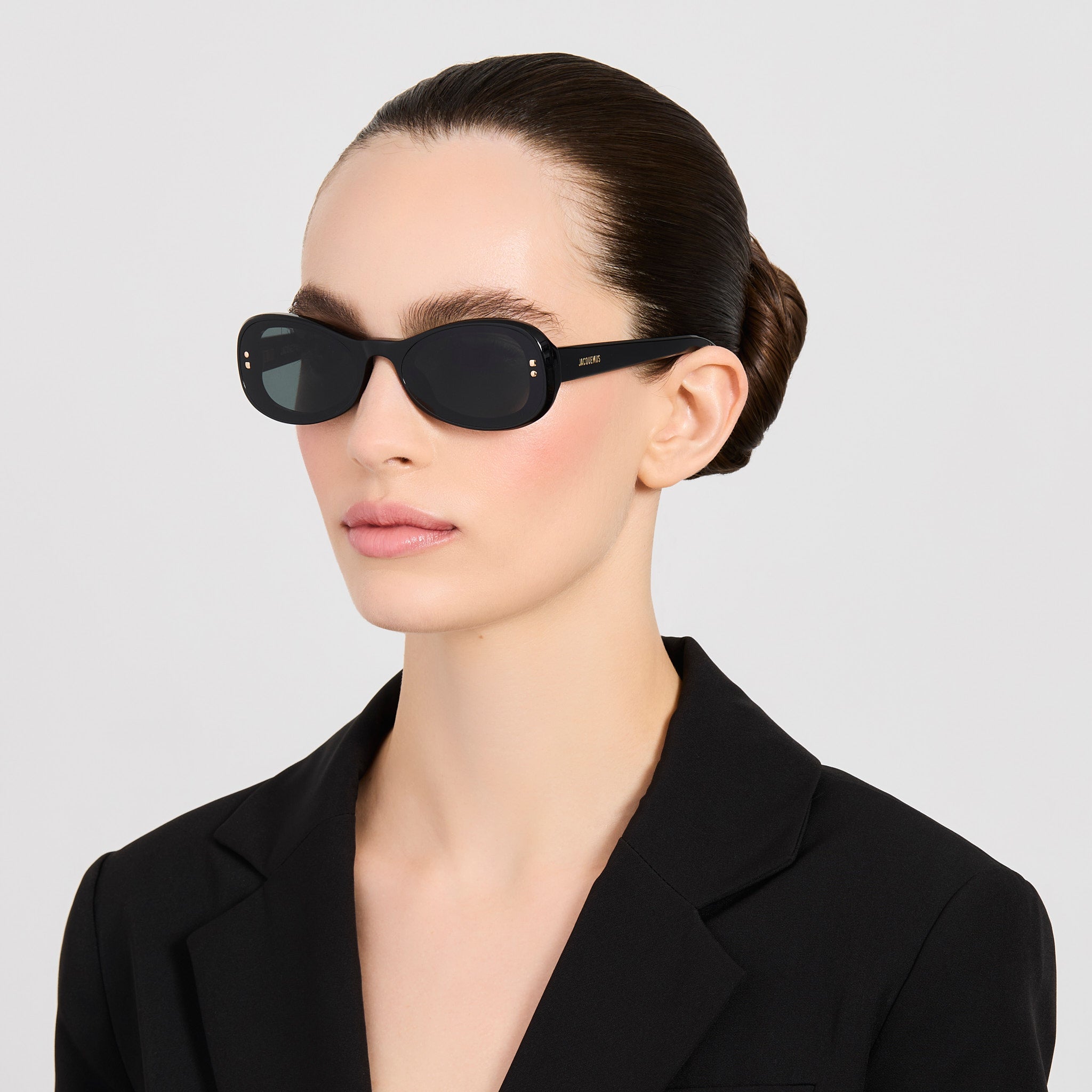 Cavallo Sunglasses in Black - LINDA FARROW-Sunglasses-