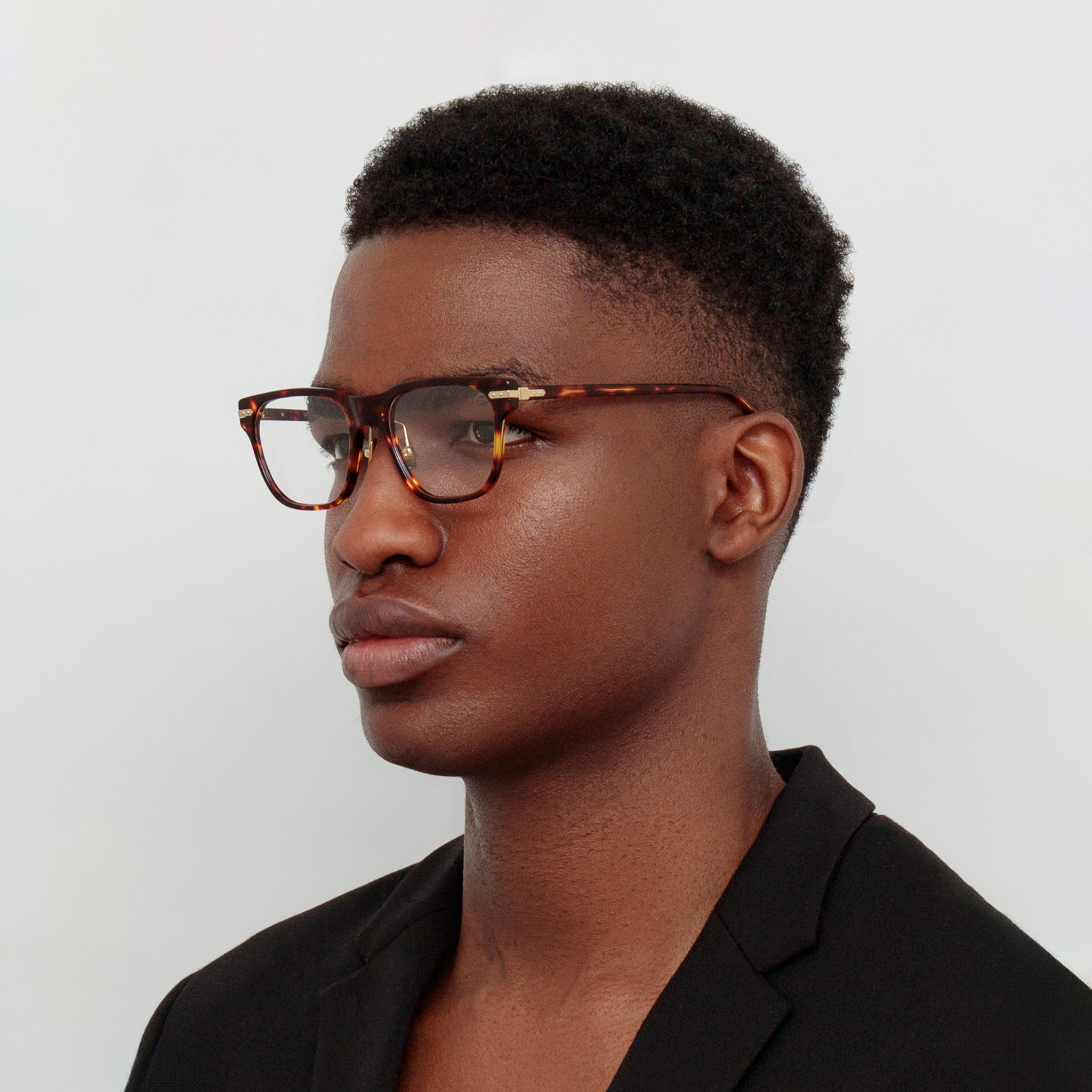 Cove Optical in Tortoiseshell - LINDA FARROW - Optical Frame - 