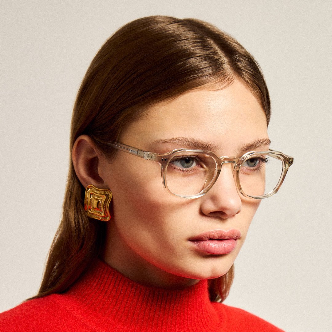 Cubano Optical in Smoke - LINDA FARROW-Optical Frame-