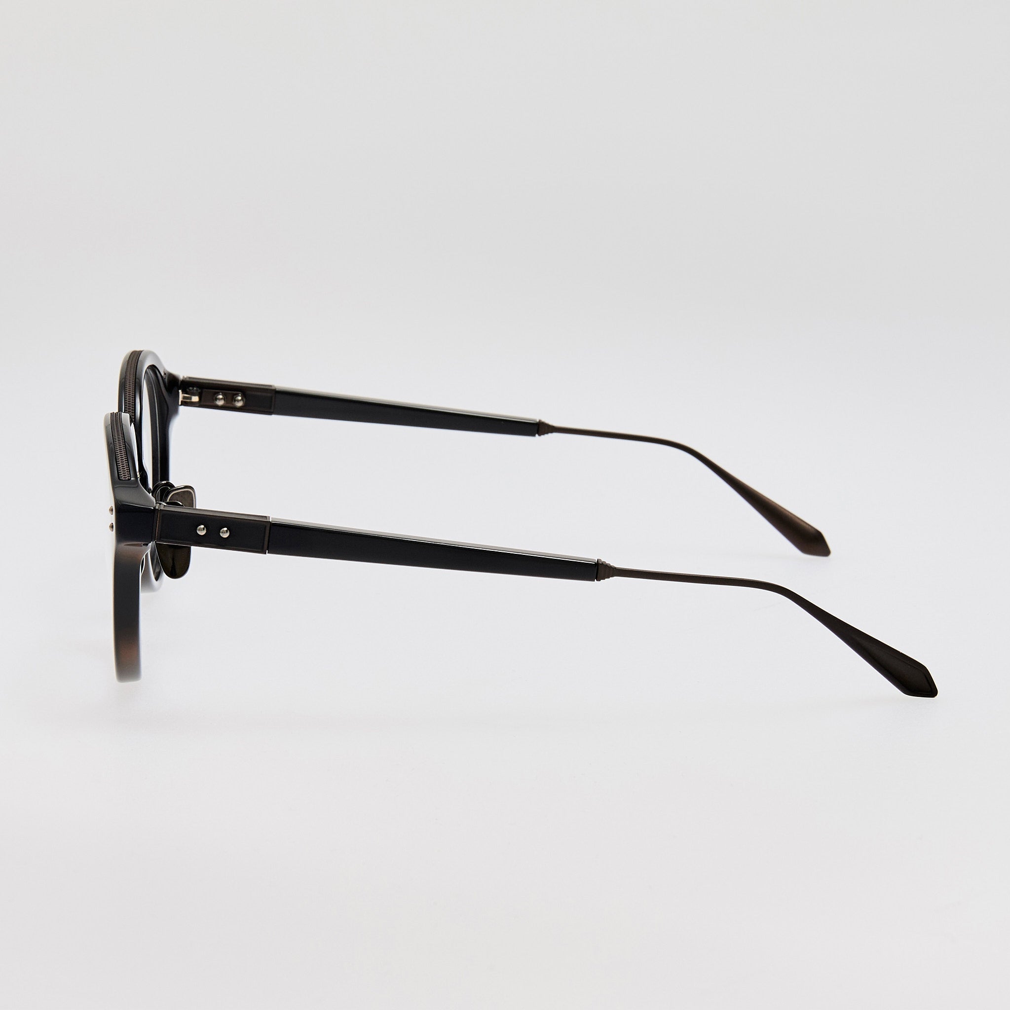 Curtis Optical in Black Matt Nickel - LINDA FARROW - Optical Frame - 
