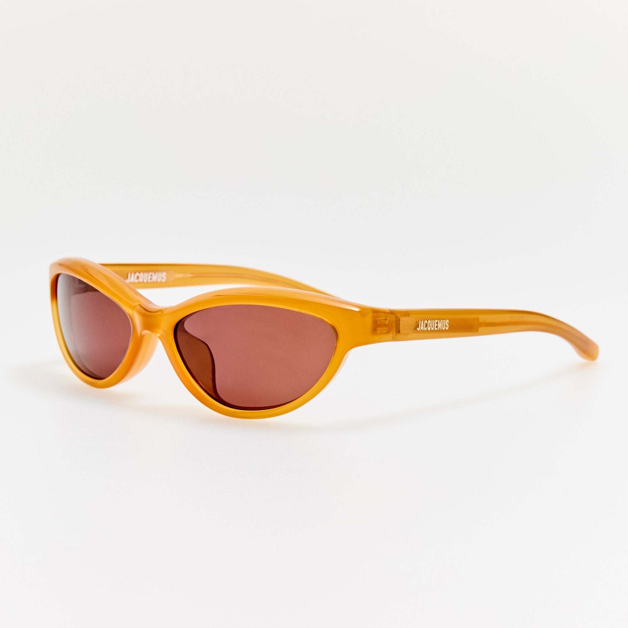 Curvo Sunglasses in Caramel - LINDA FARROW - Sunglasses - 