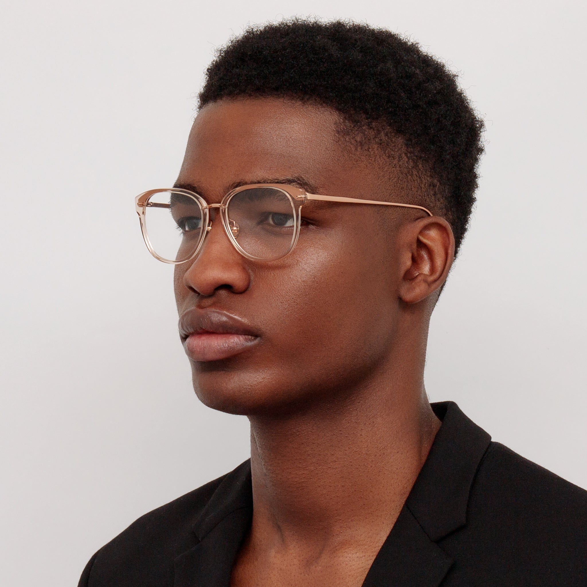 Cyrus D - Frame Optical in Ash - LINDA FARROW - Optical Frame - 