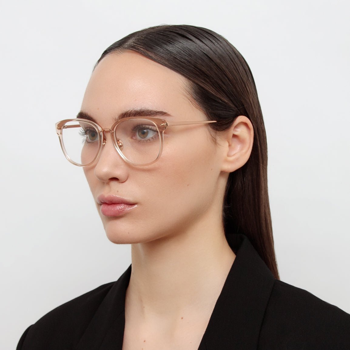 Cyrus D - Frame Optical in Ash - LINDA FARROW - Optical Frame - 