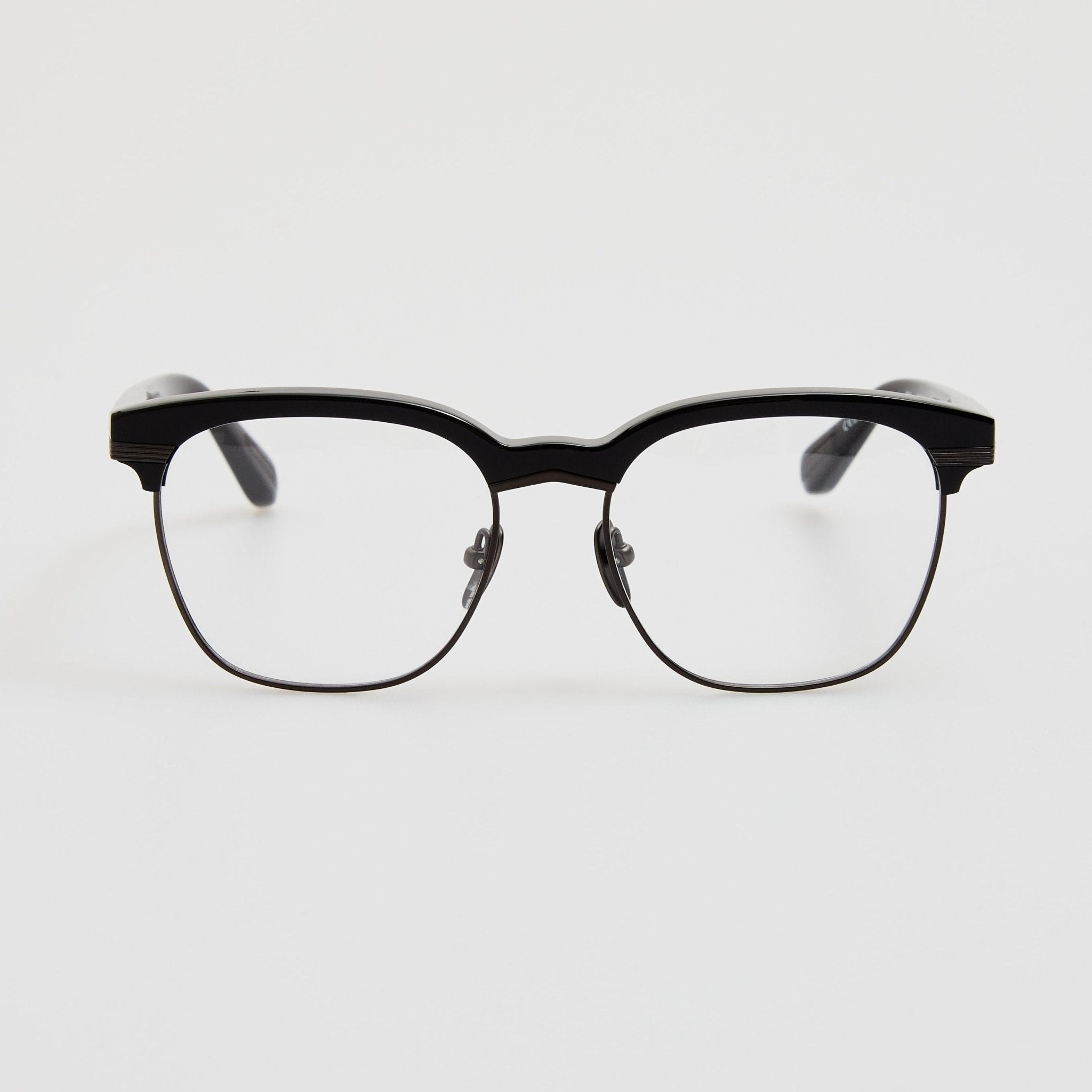 Darin Optical in Black Matt Nickel - LINDA FARROW - Optical Frame - 