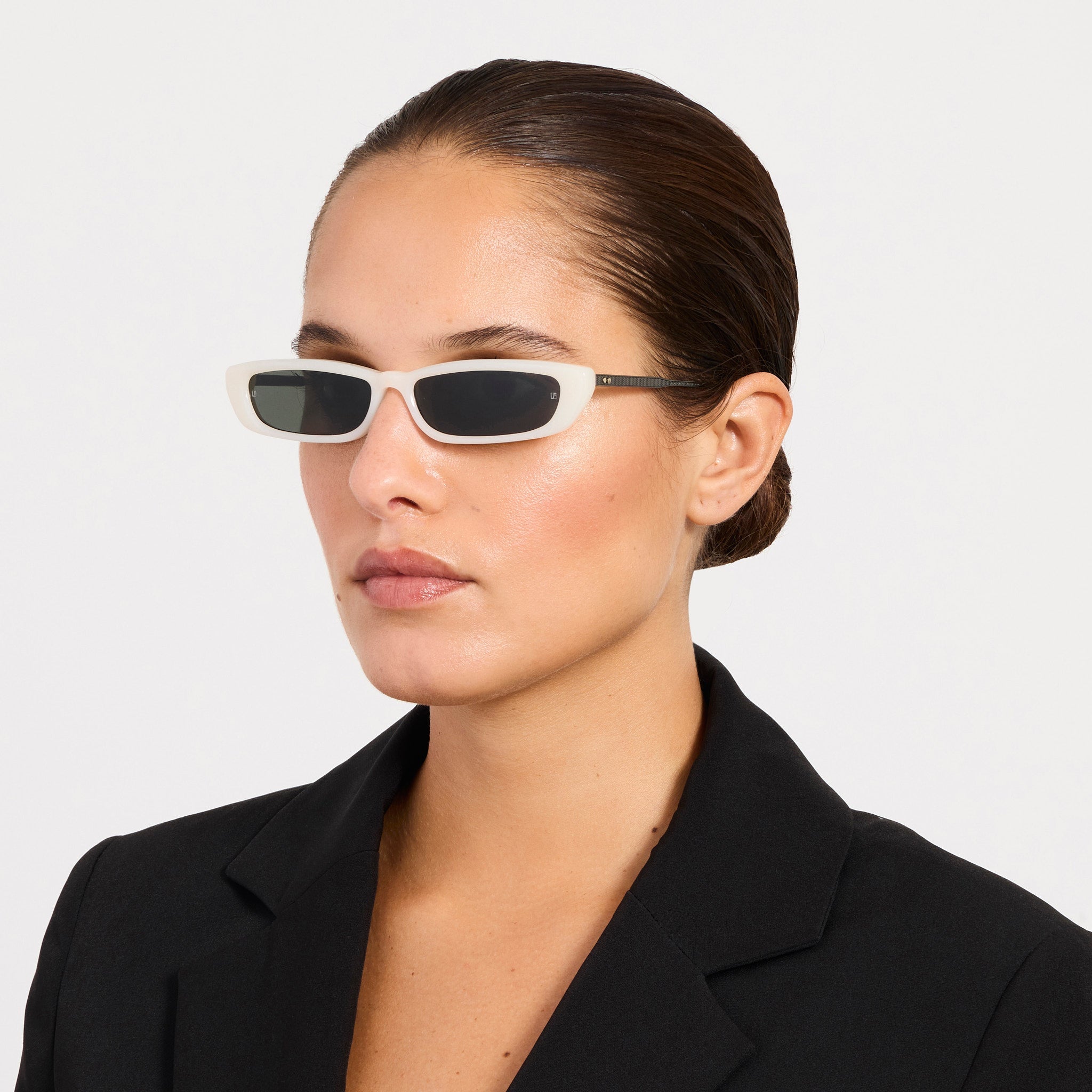 Darya Sunglasses in Cream - LINDA FARROW - Sunglasses - 