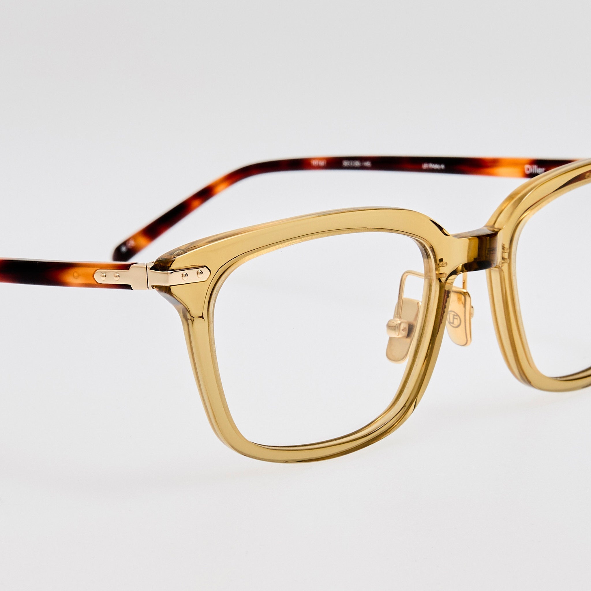 Diller Optical in Khaki - LINDA FARROW - Optical Frame - 