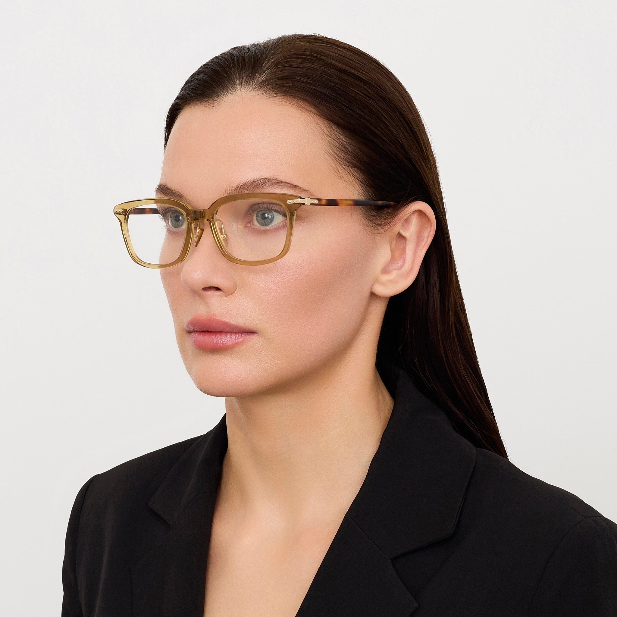 Diller Optical in Khaki - LINDA FARROW - Optical Frame - 