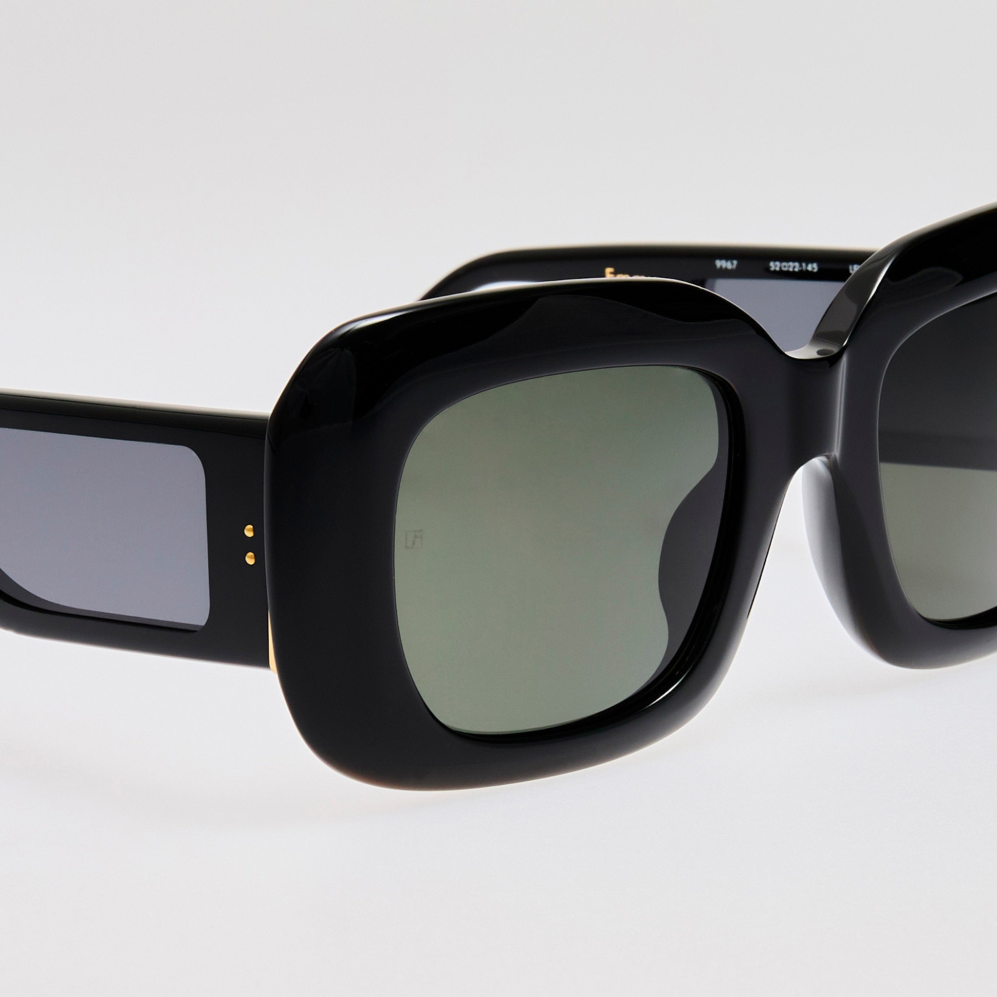 Emmy Sunglasses in Black - LINDA FARROW - Sunglasses - 