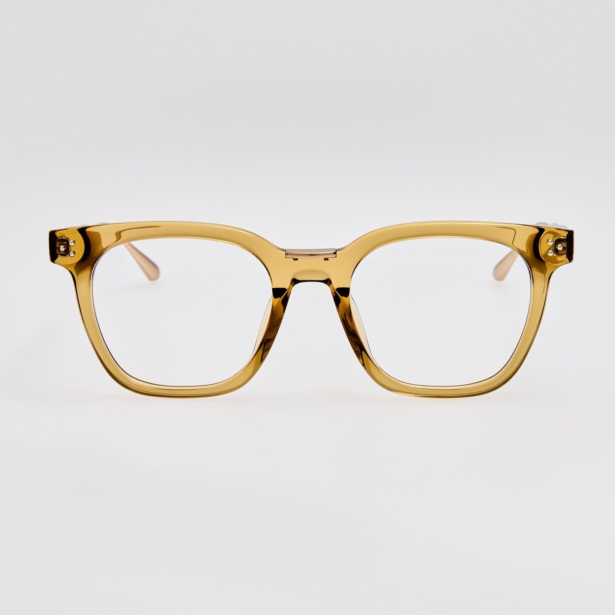 Evans Optical in Khaki - LINDA FARROW - Optical Frame - 