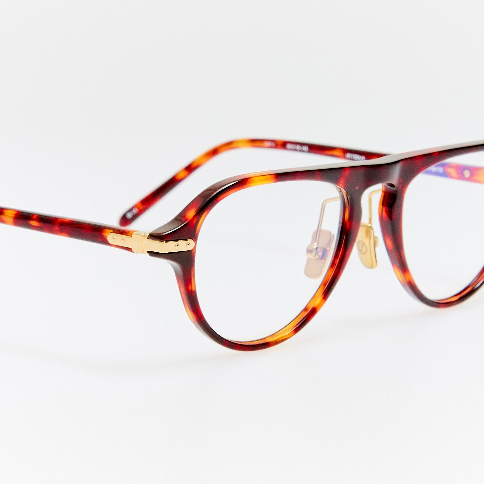 Ferro Optical in Dark Tortoiseshell - LINDA FARROW - Optical Frame - 