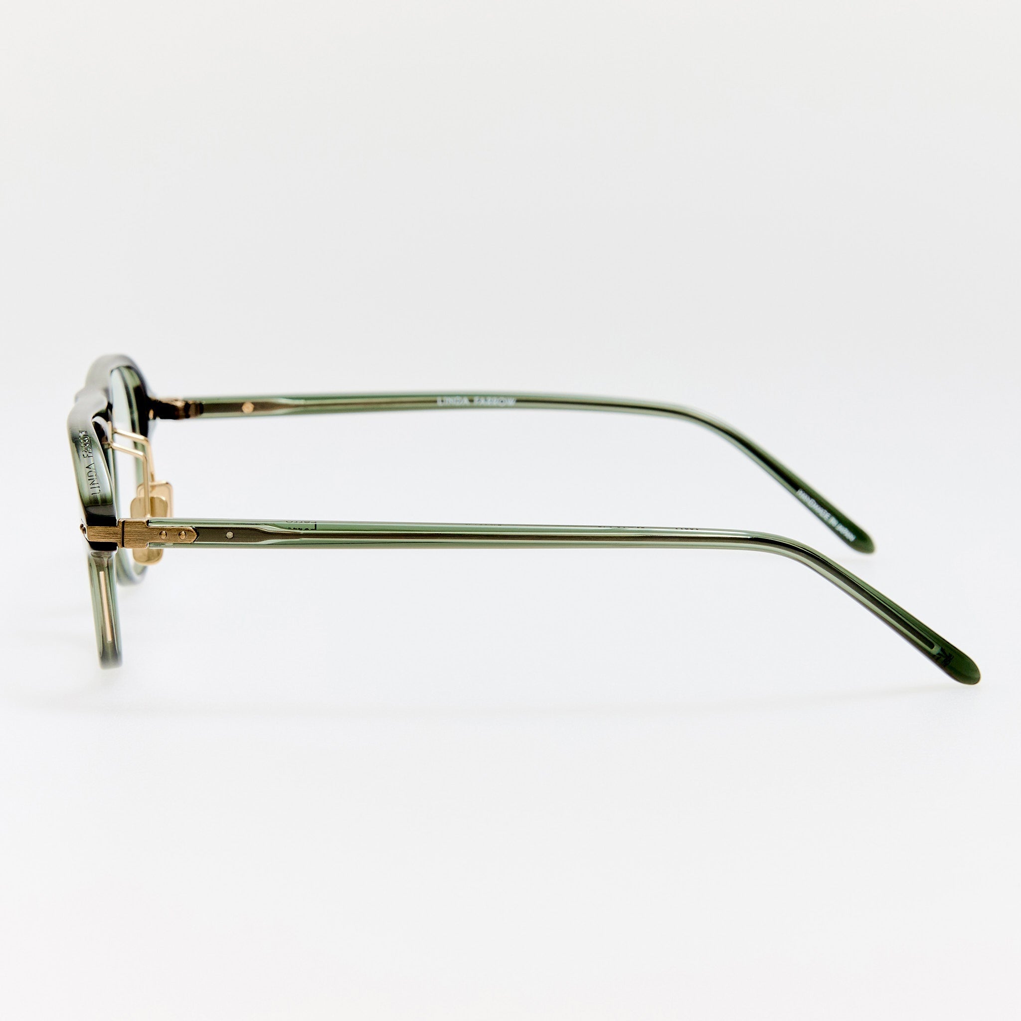 Ferro Optical in Green - LINDA FARROW - Optical Frame - 