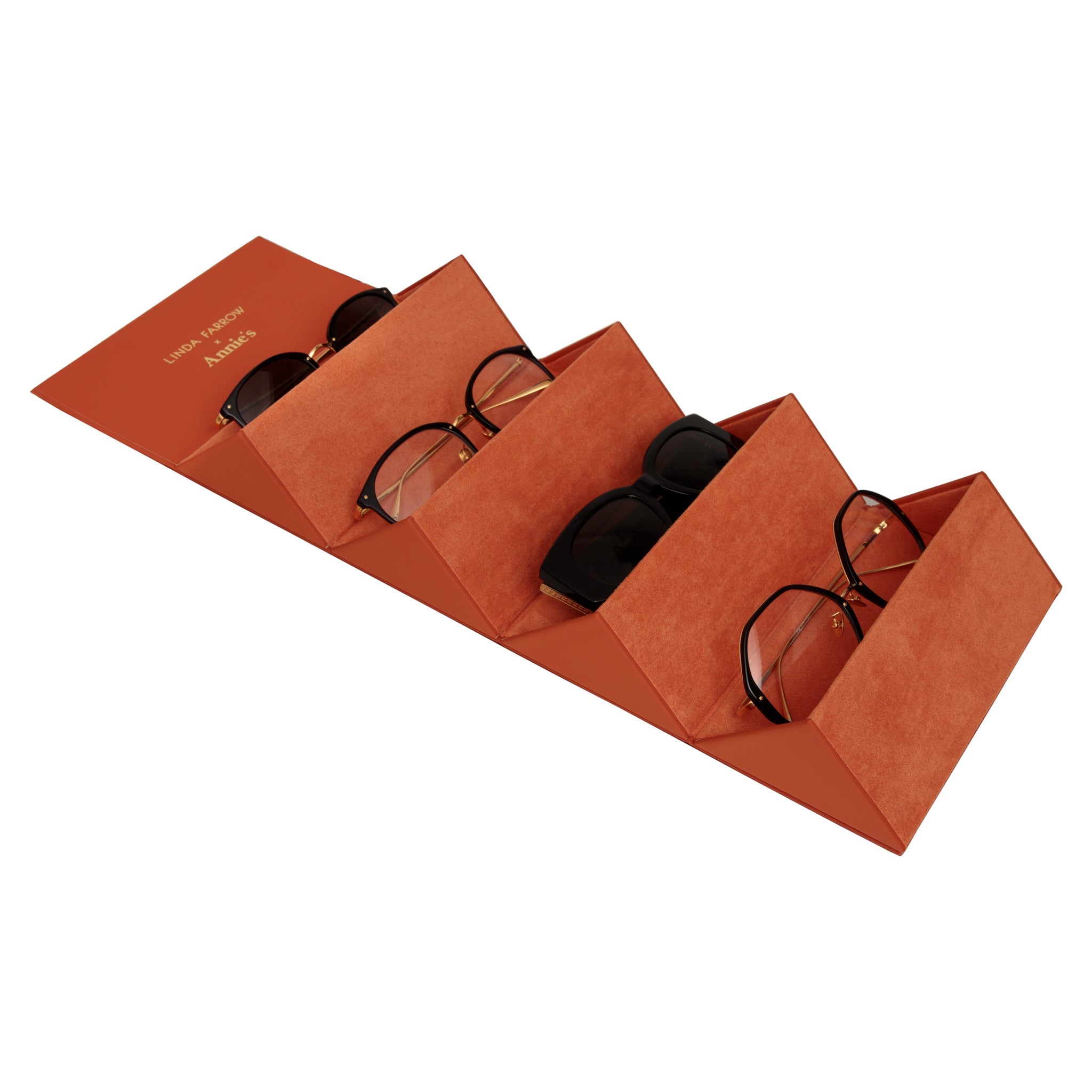 Four Pair Annie's Ibiza Travelcase - LINDA FARROW - Accessories - 