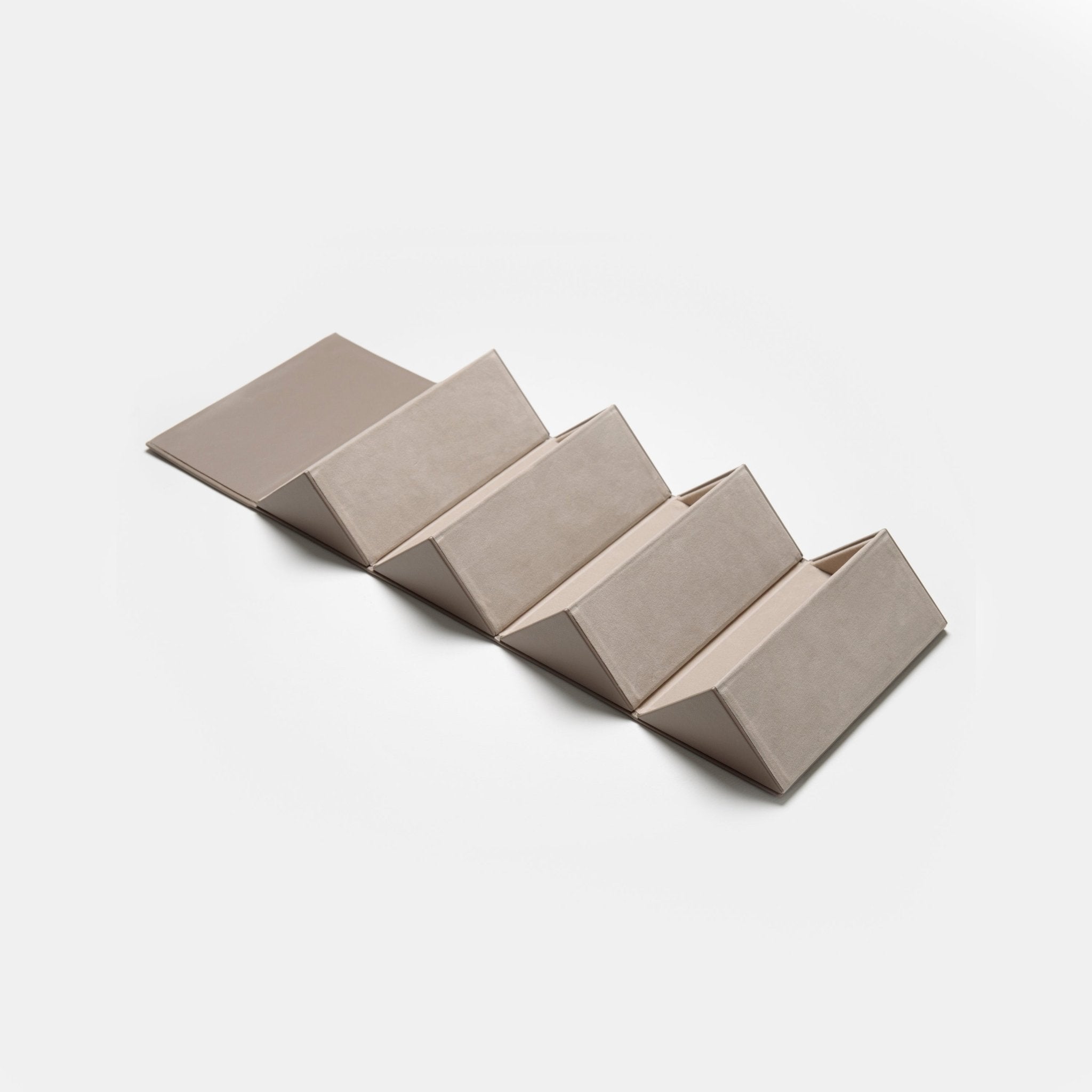 Four Pair Travel Case in Taupe - LINDA FARROW - Accessories - 