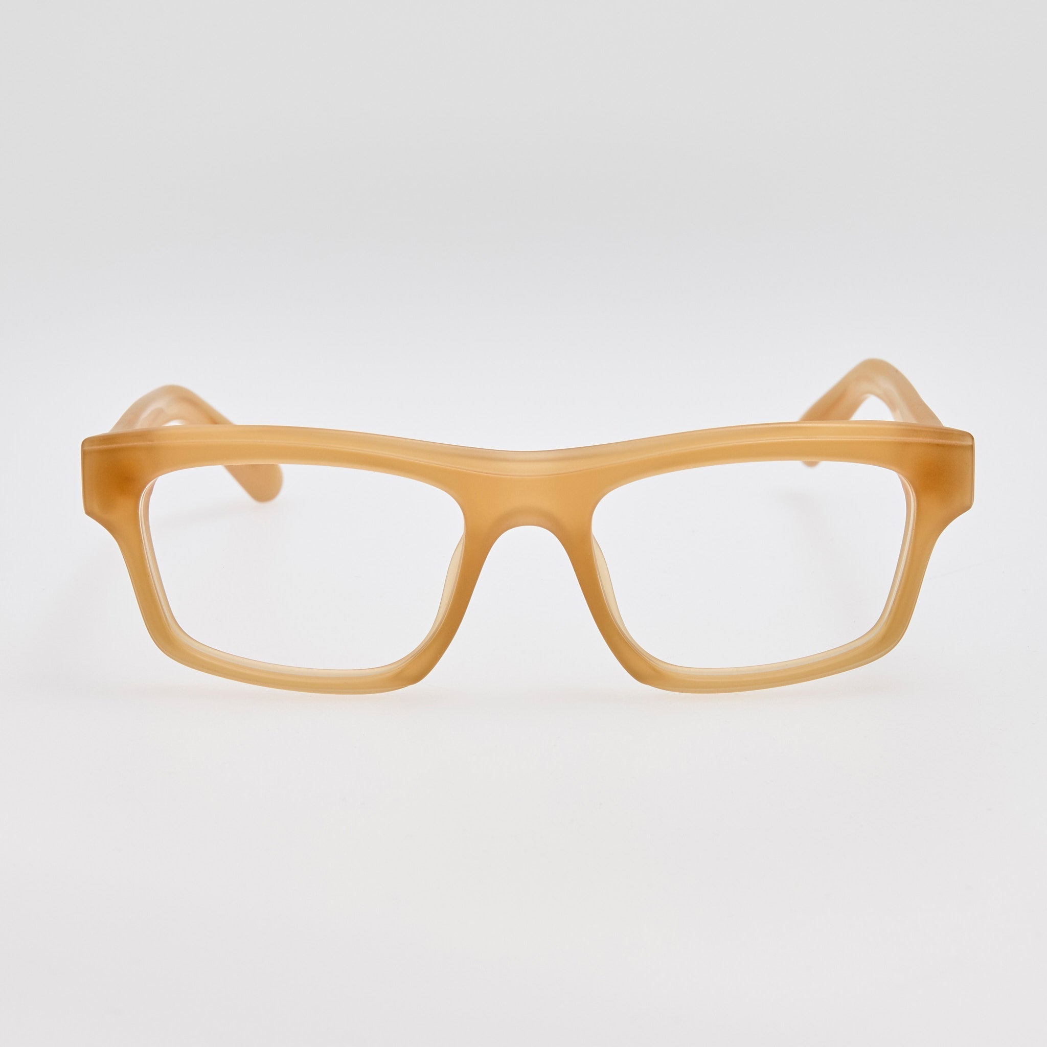 Galerie Optical in Matt Milky Brown - LINDA FARROW - Optical Frame - 
