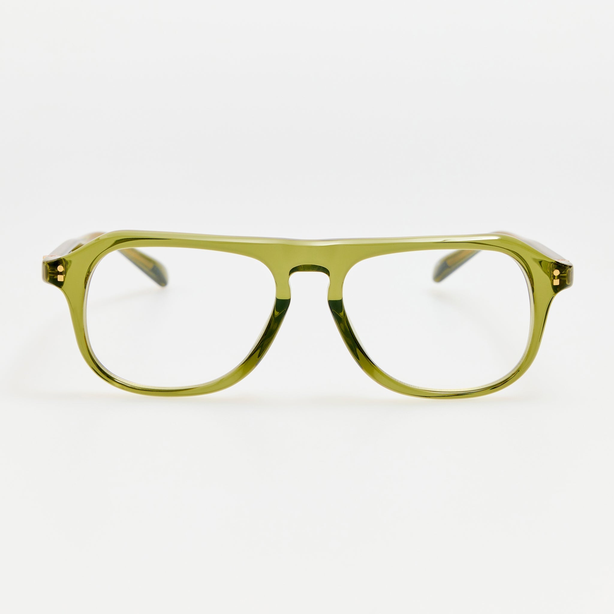 Giorno Optical in Green - LINDA FARROW-Optical Frame-