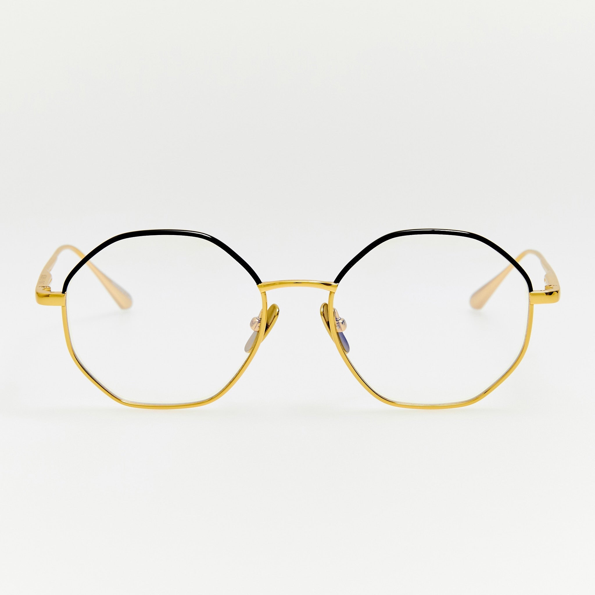 Harper Optical in 22K Gold - LINDA FARROW - Optical Frame - 