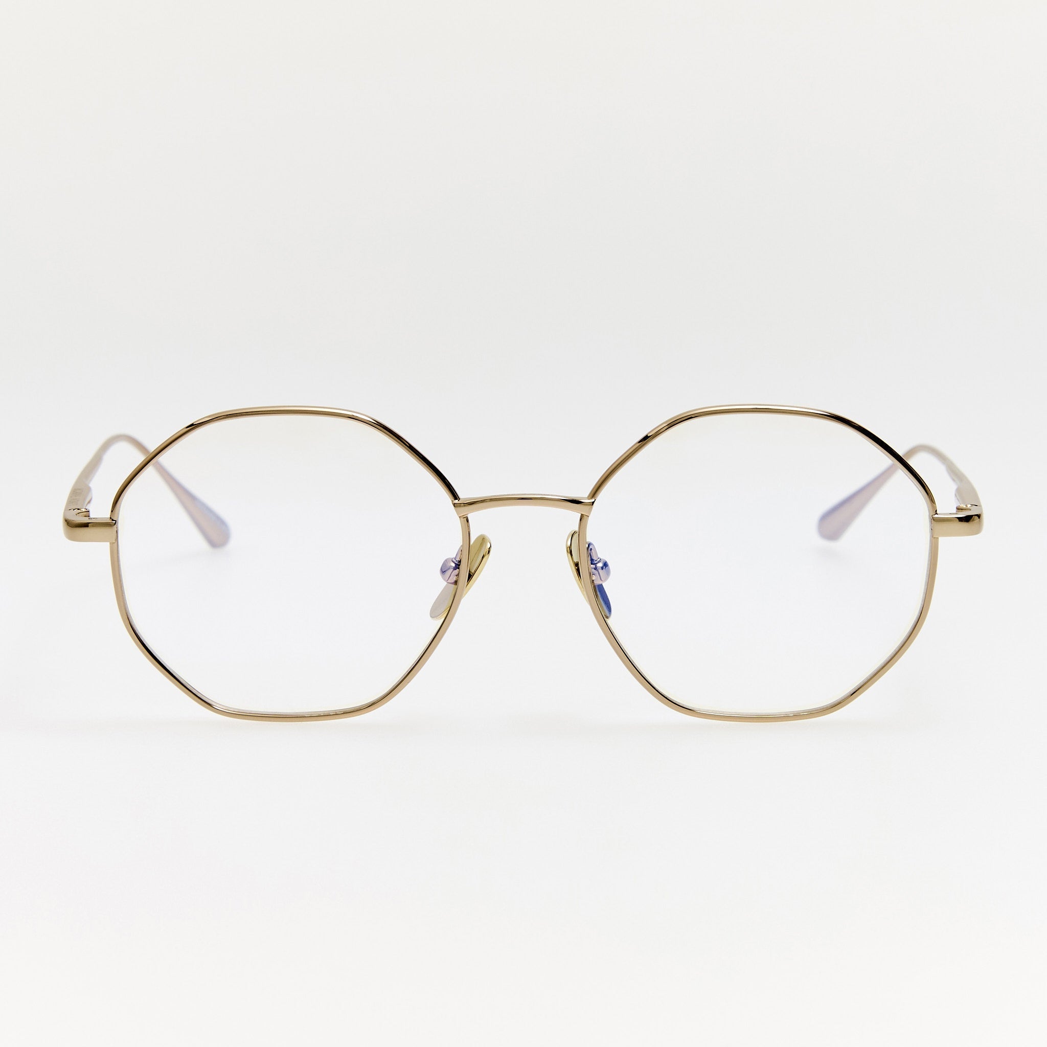 Harper Optical in 22K Light Gold - LINDA FARROW - Optical Frame - 