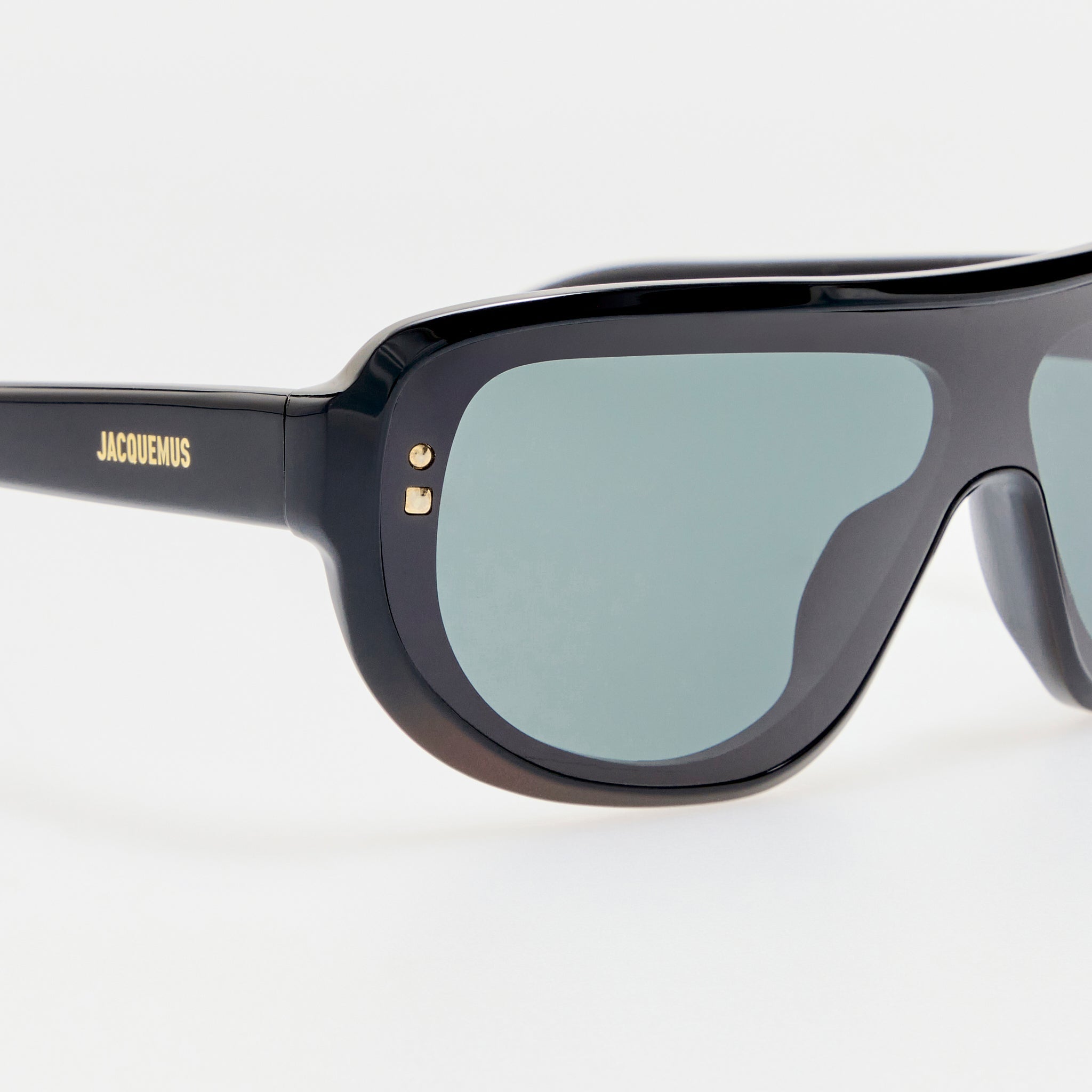 Havana Sunglasses in Black and Grey - LINDA FARROW-Sunglasses-