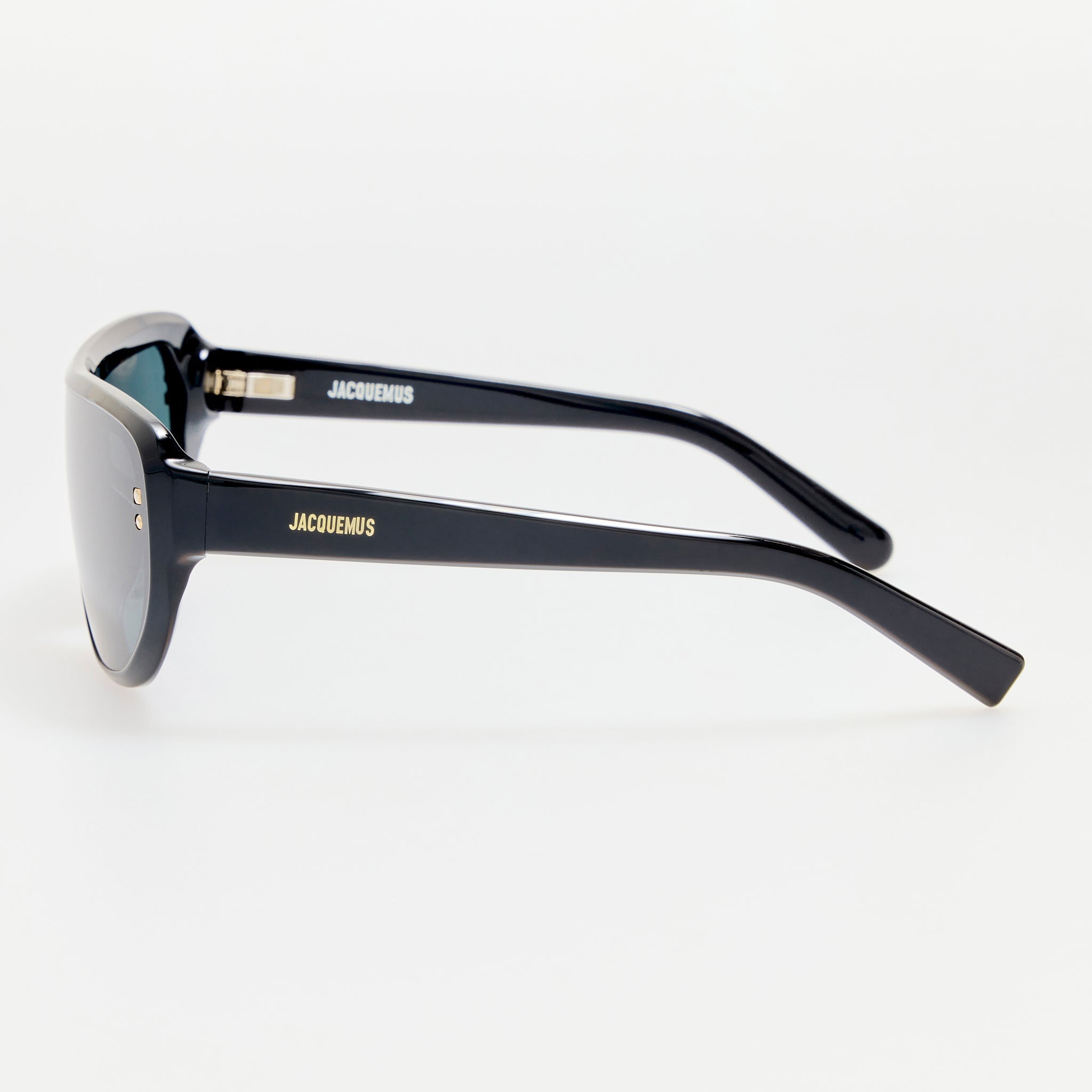 Havana Sunglasses in Black and Grey - LINDA FARROW-Sunglasses-