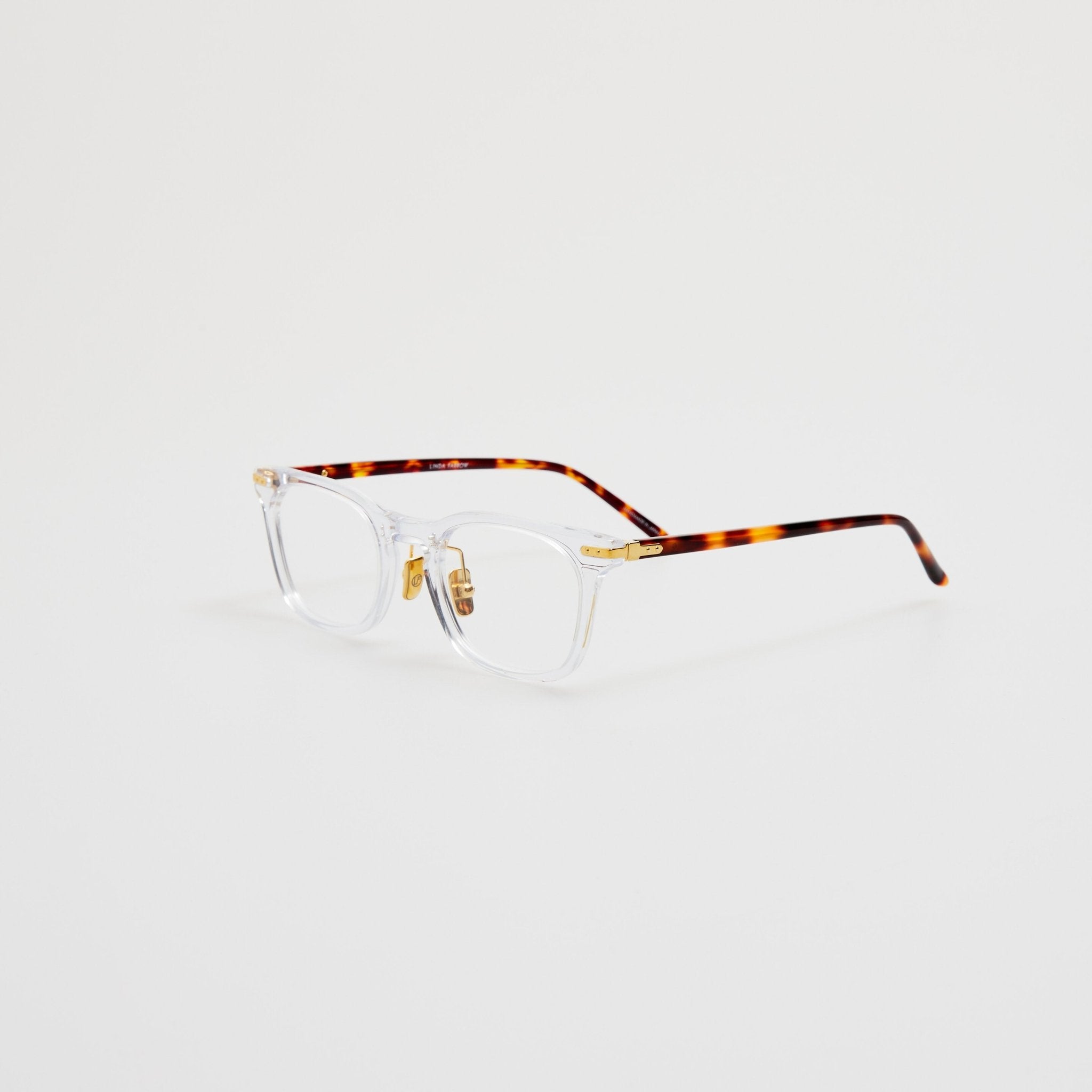 Hawkin Optical in Clear - LINDA FARROW - Optical Frame - 