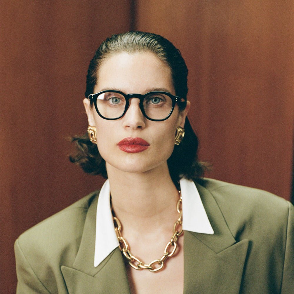 Heath Optical in Black - LINDA FARROW-Optical Frame-