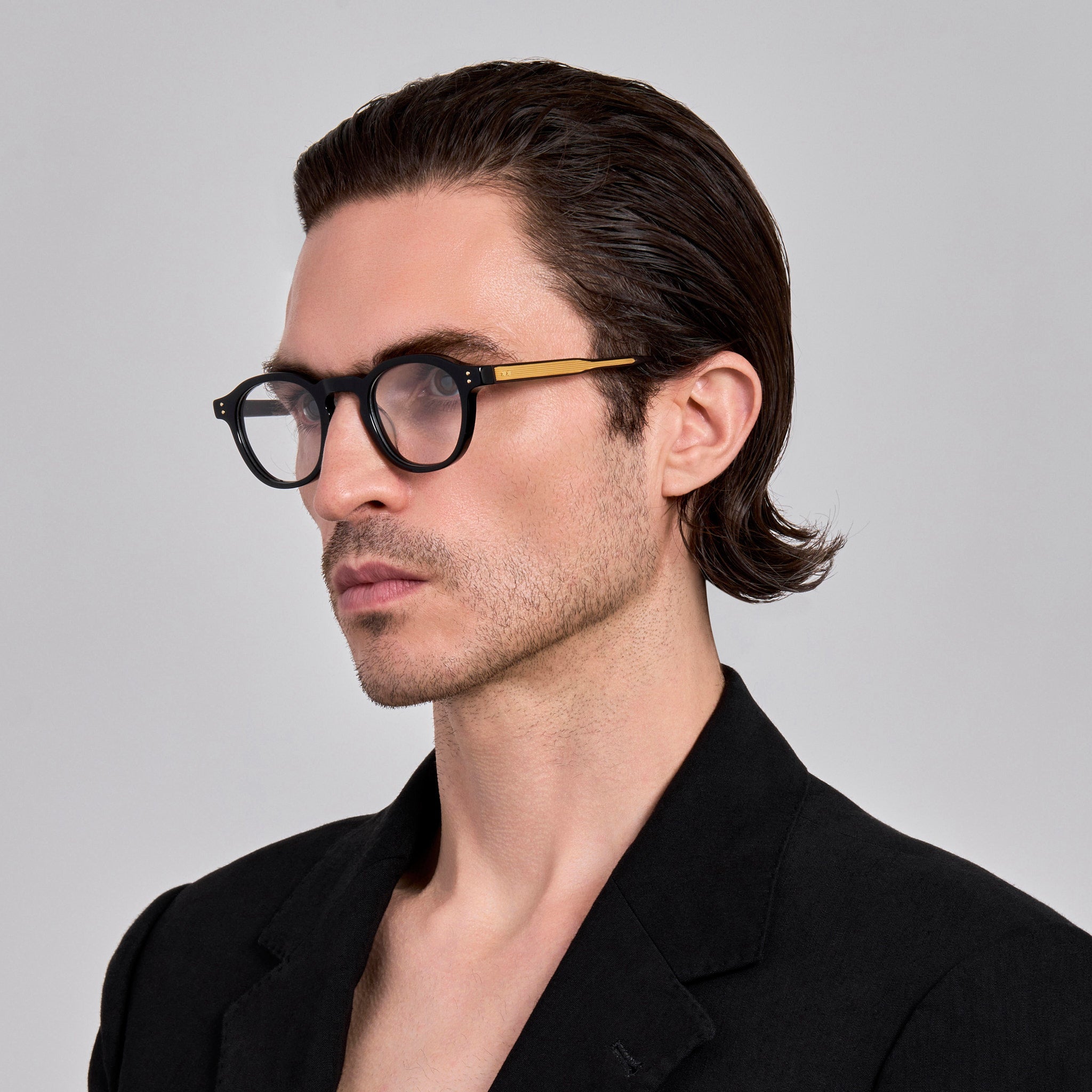 Heath Optical in Black - LINDA FARROW - Optical Frame - 