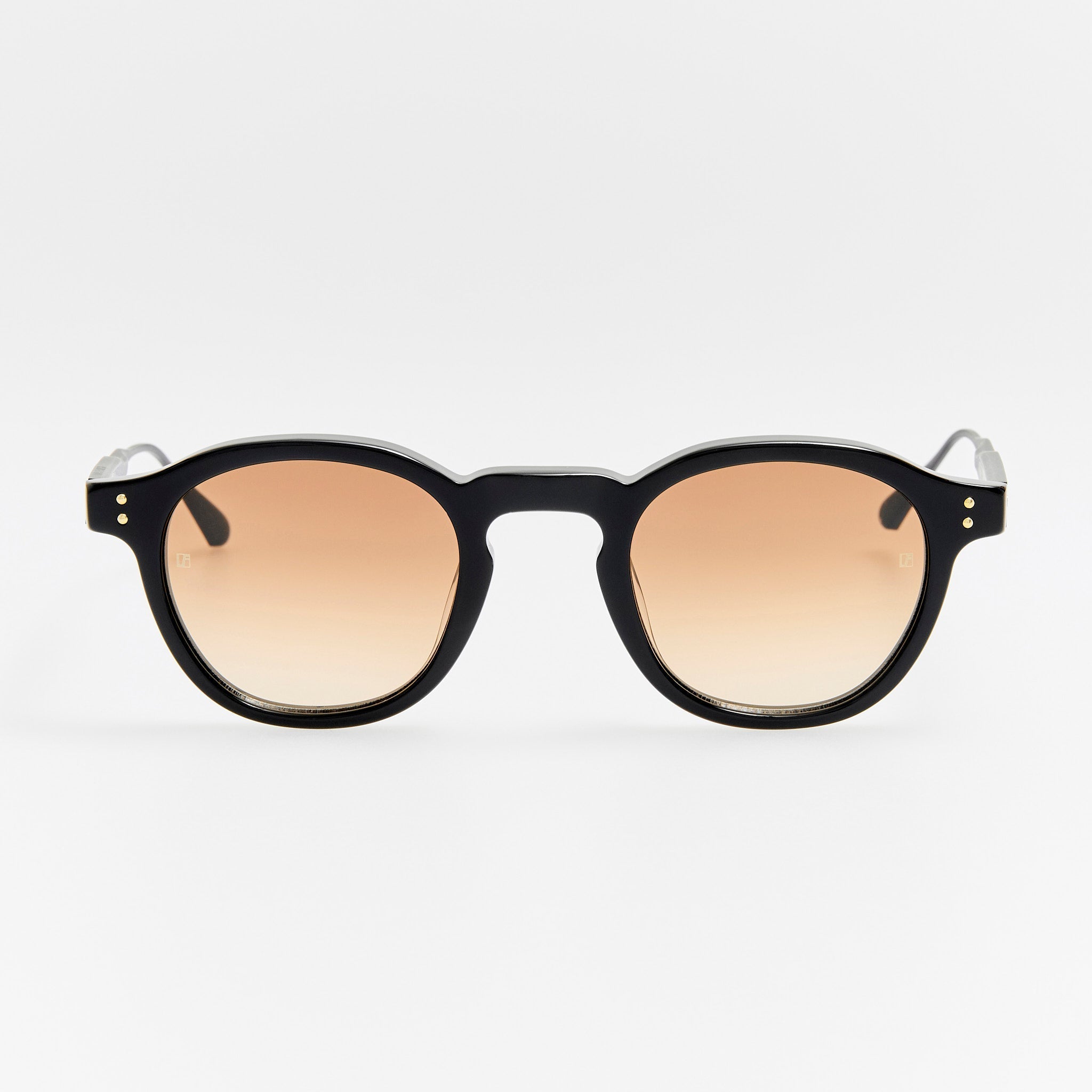 Heath Sunglasses in Black and Mocha - LINDA FARROW - Sunglasses - 