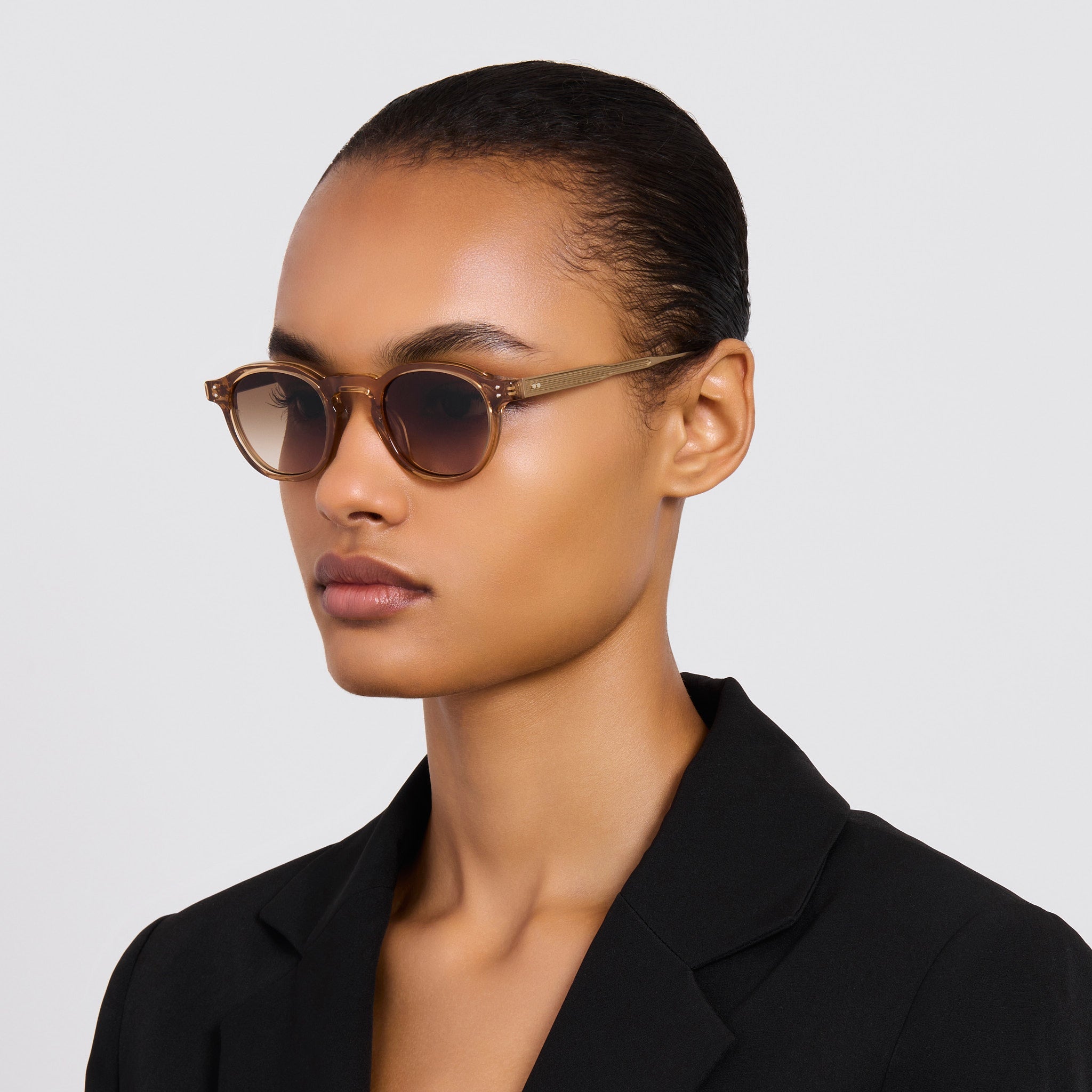 Heath Sunglasses in Honey - LINDA FARROW - Sunglasses - 