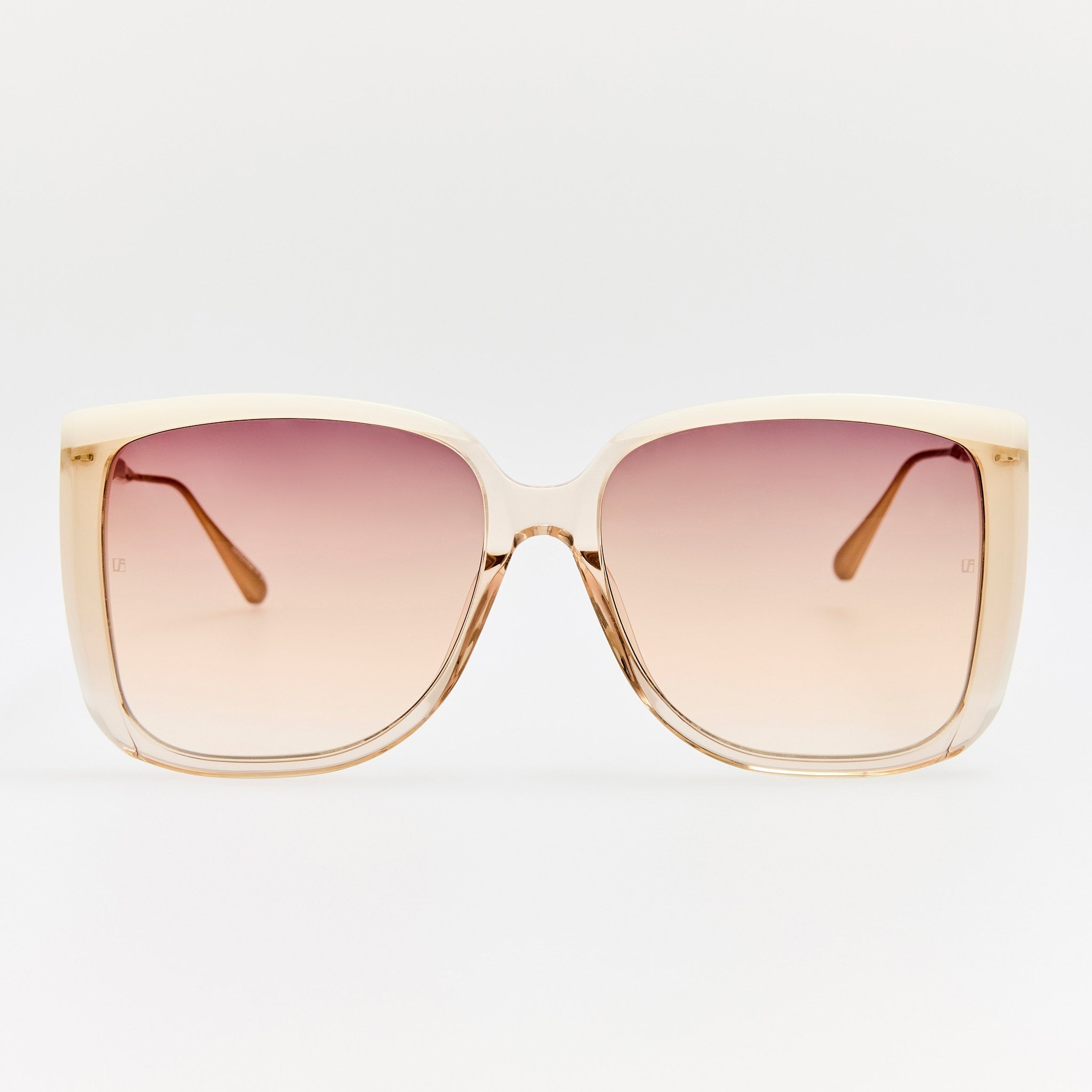 Helena Sunglasses in Ash - LINDA FARROW - Sunglasses - 